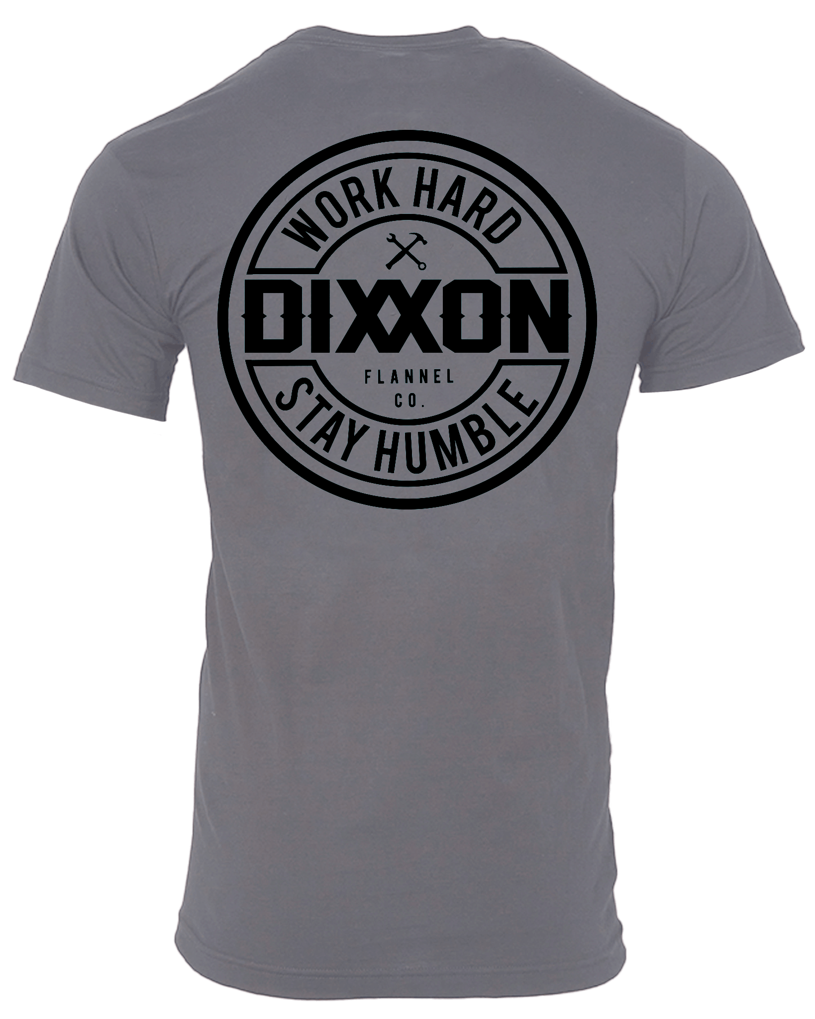 Black Corpo T-Shirt - Charcoal