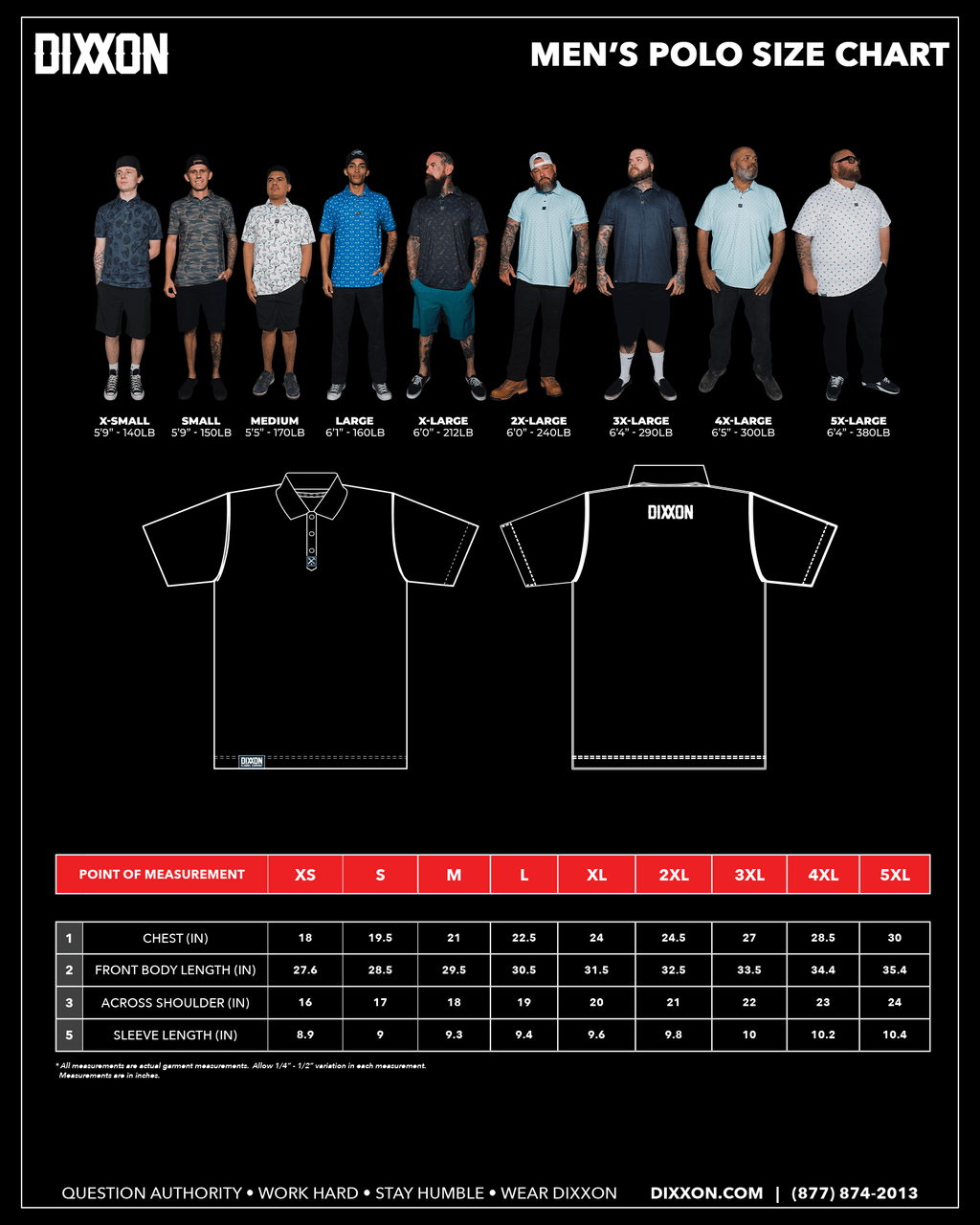 Brochacho Party Polo - Black