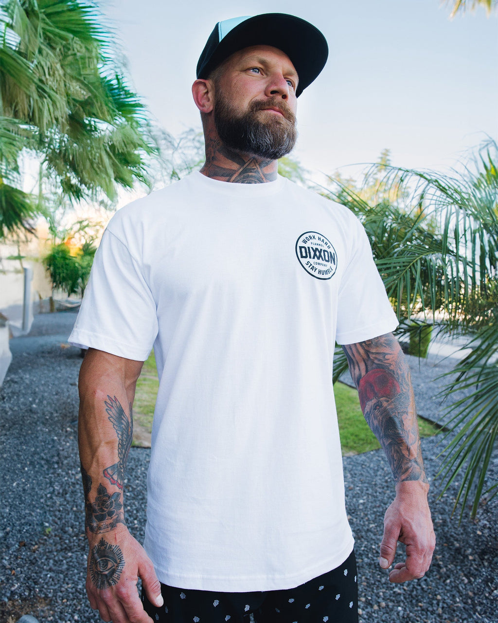 Black Nuevo Corpo T-Shirt - White