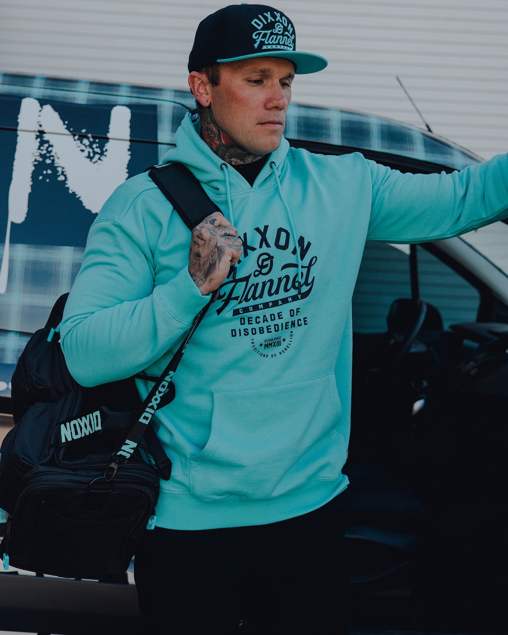 Black Pastime Pullover Hoodie - Tiffany