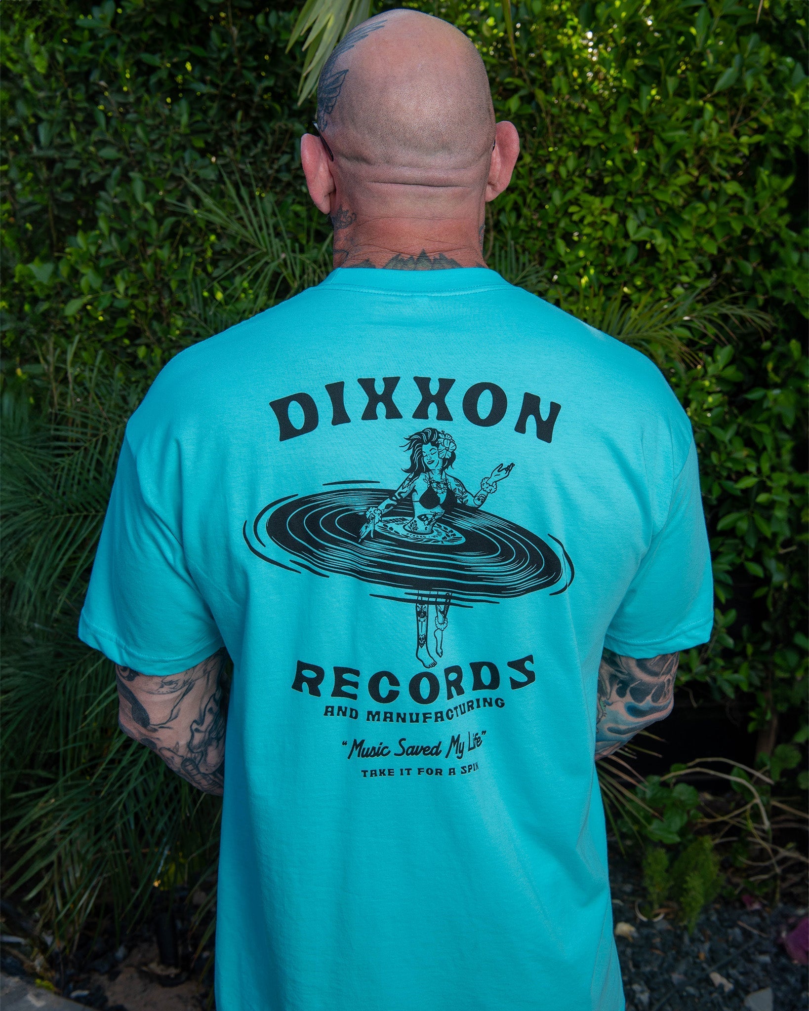 Black Spin Me T-Shirt - Tiffany