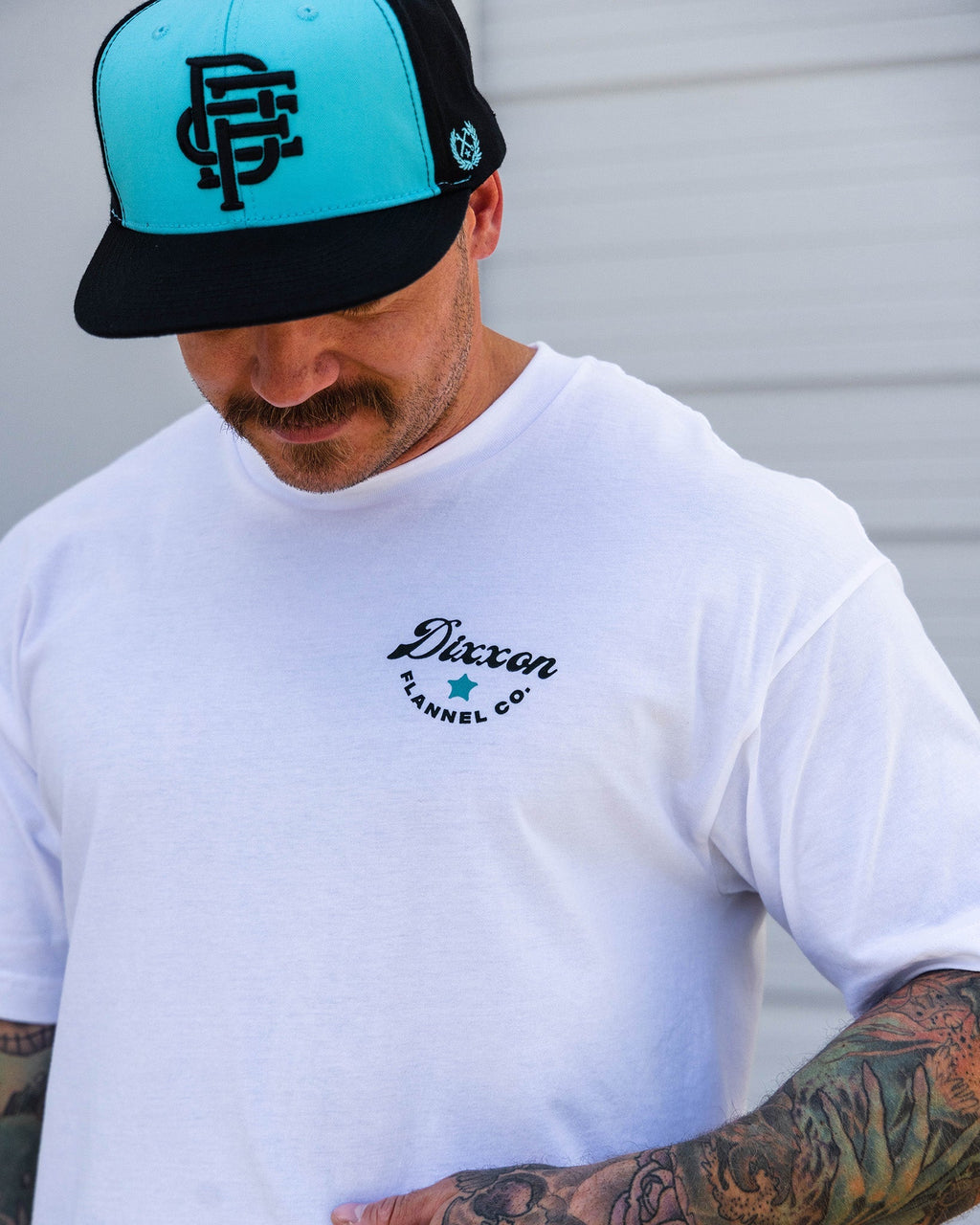 Black Timeless Badge T-Shirt - White