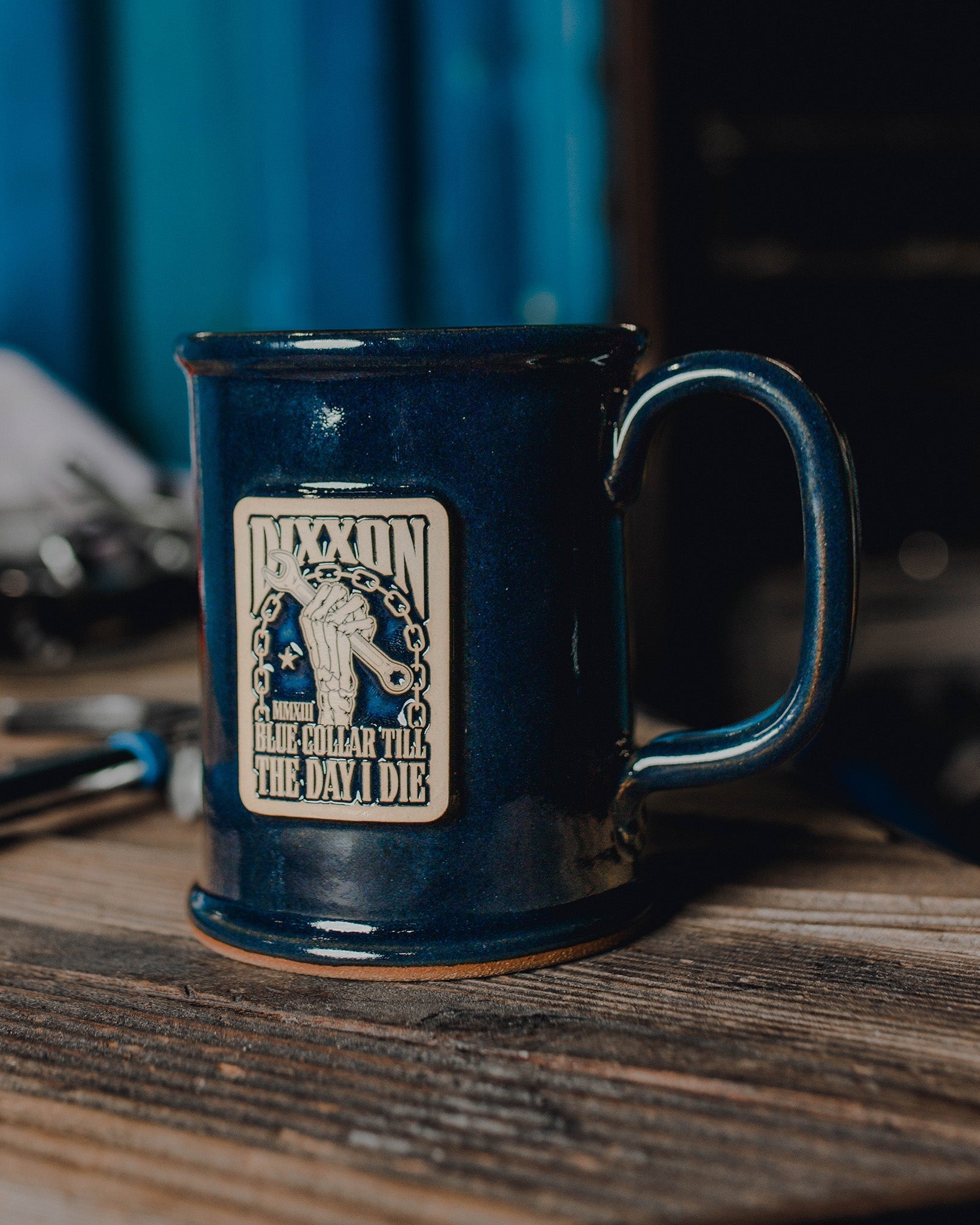 Blue Collar Straight Shot Mug