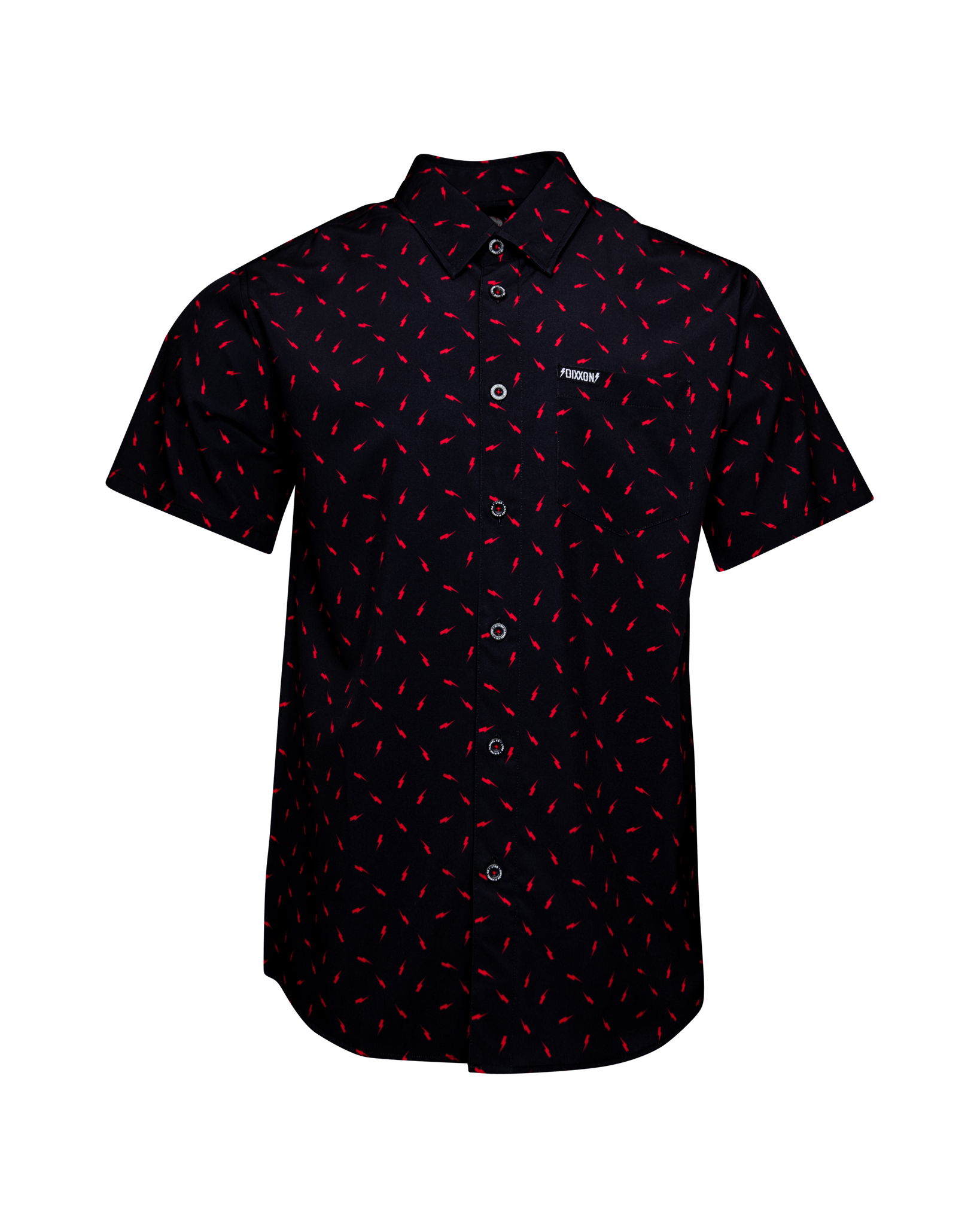 Bolt Party Shirt - Black & Red