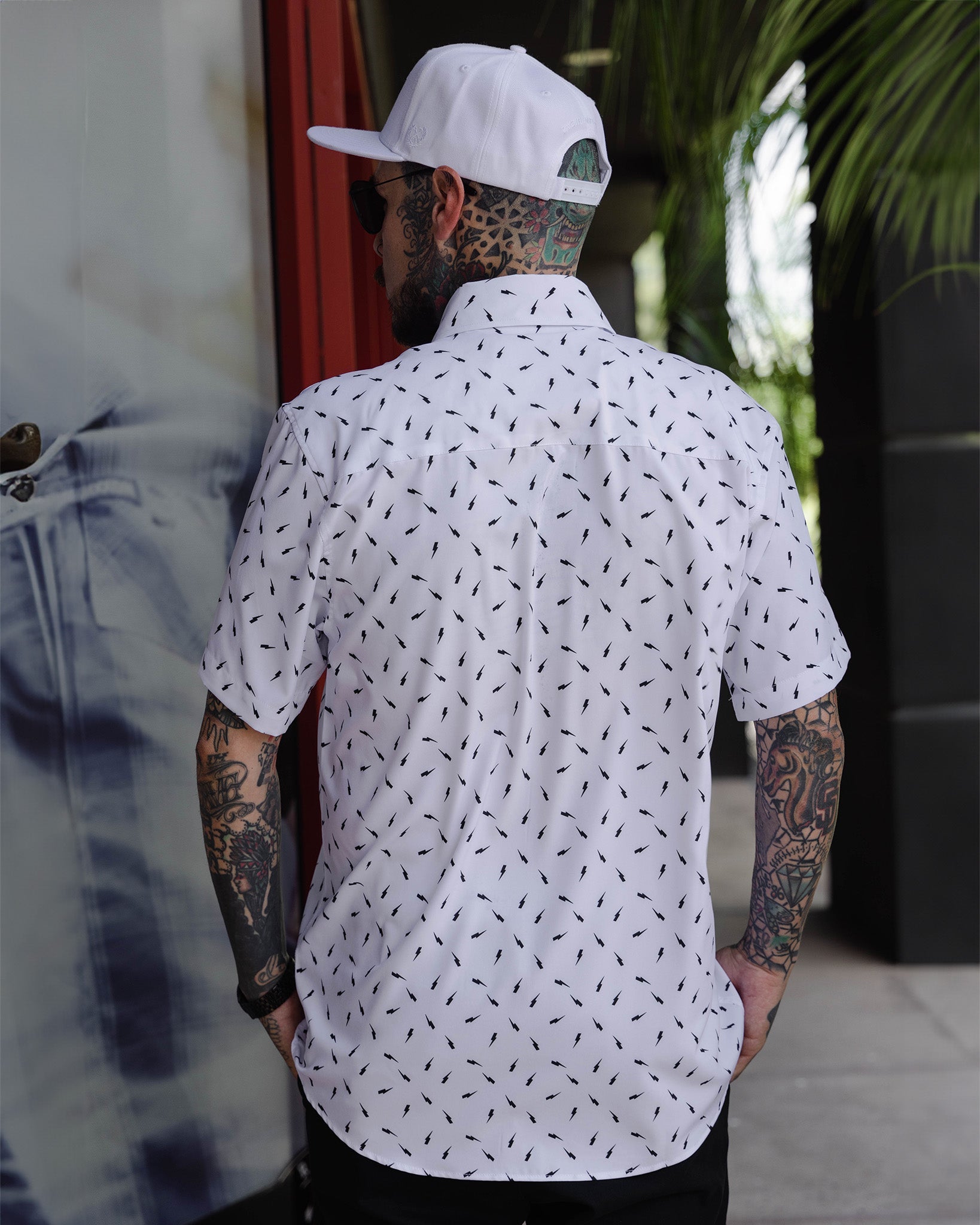 Bolt Party Shirt - White