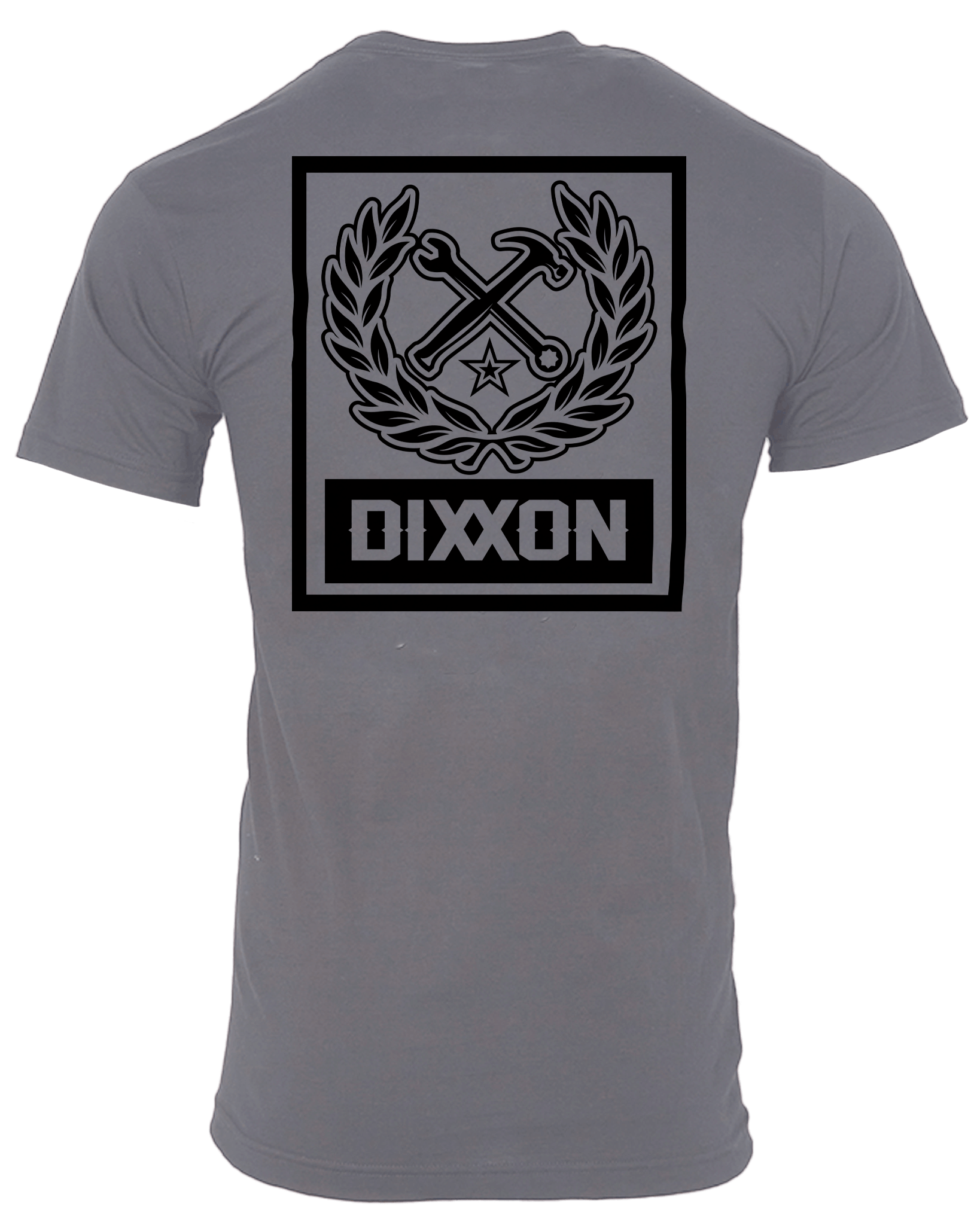 Black Box Crest T-Shirt - Charcoal