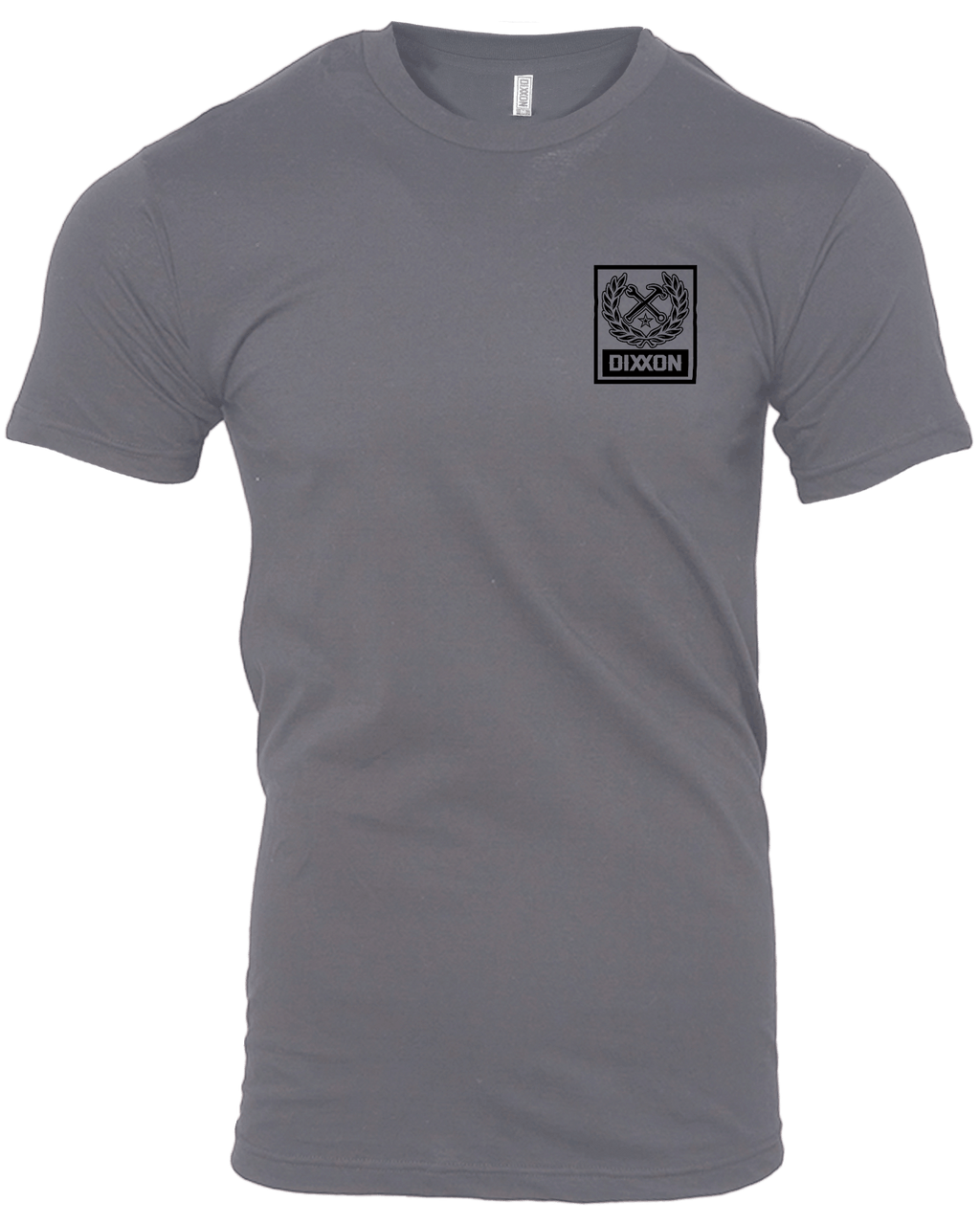 Black Box Crest T-Shirt - Charcoal