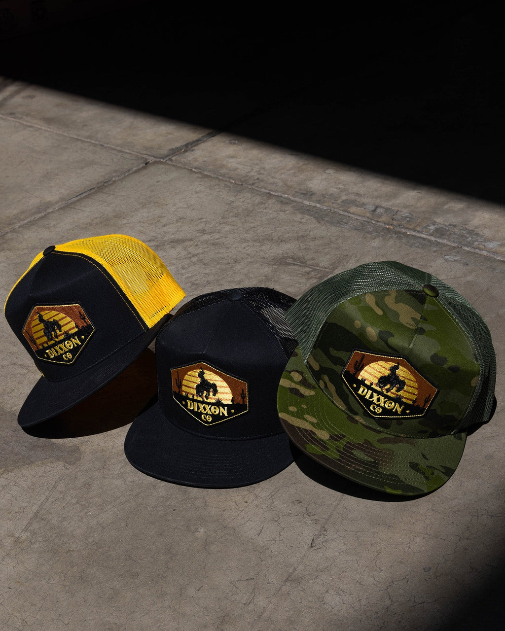 Bronco Flat Bill Trucker Snapback