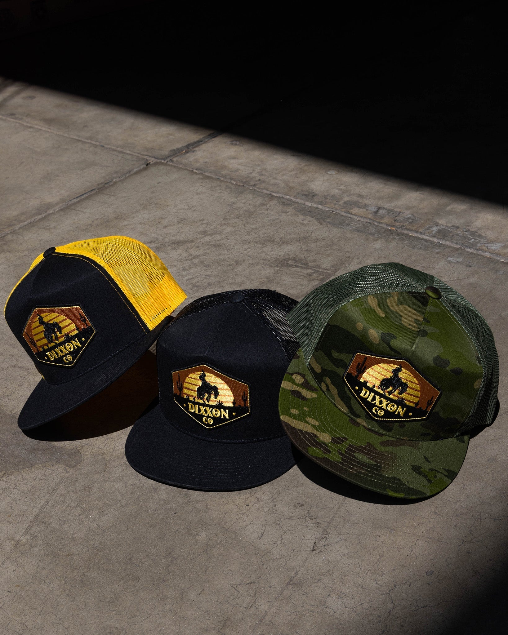 Bronco Flat Bill Trucker Snapback