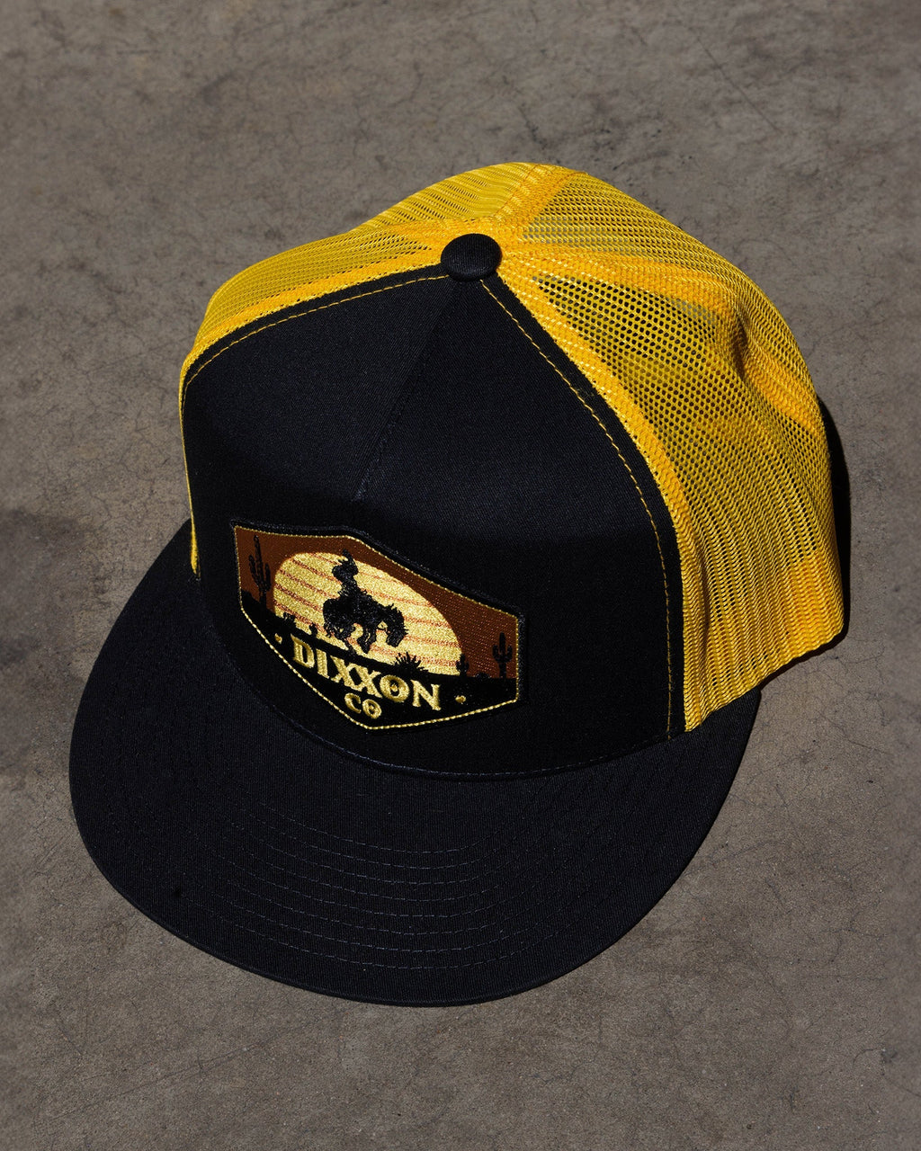Bronco Flat Bill Trucker Snapback
