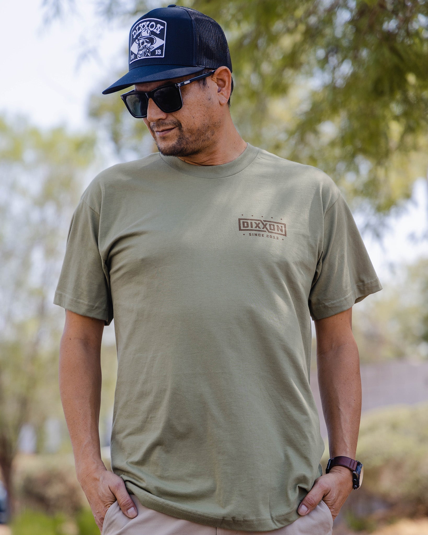 Brown Classics T-Shirt - O.D. Green