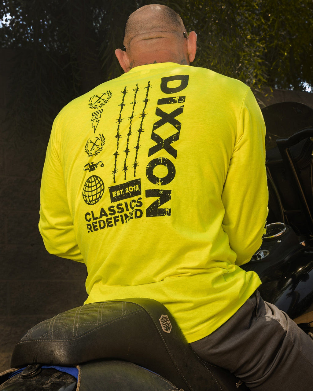 Brutal Hi Vis Long Sleeve T-Shirt - Yellow