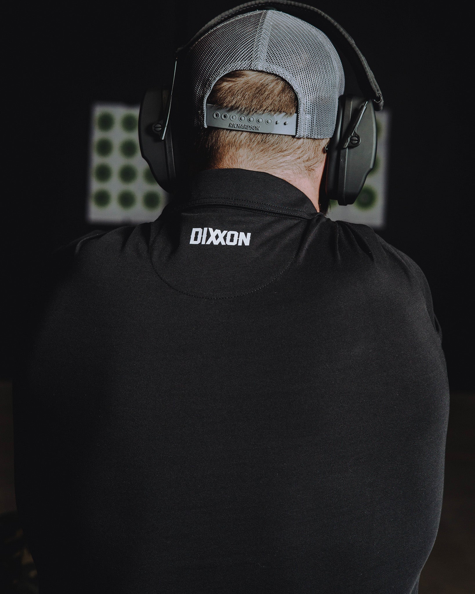 Camo Stripe Premium Polo - Black