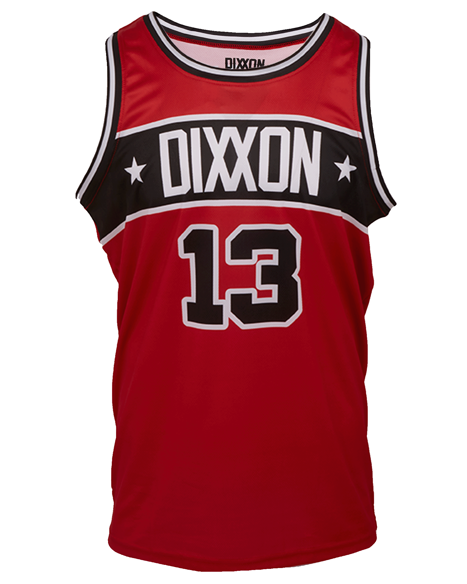 Classic Jersey - Red, Black, & White