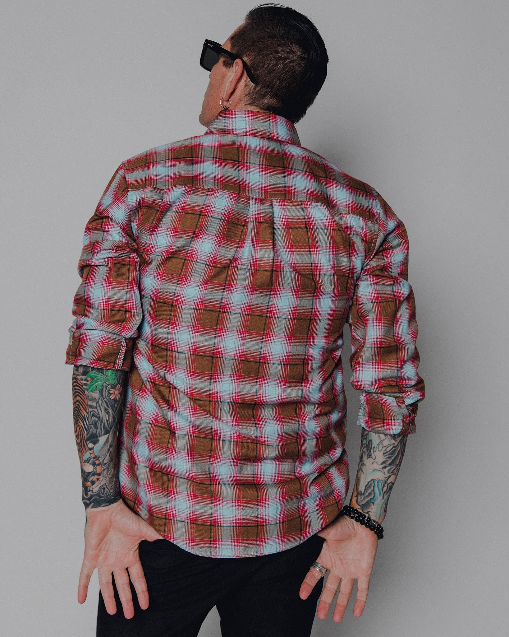 Club Tattoo Snake & Eagle Flannel