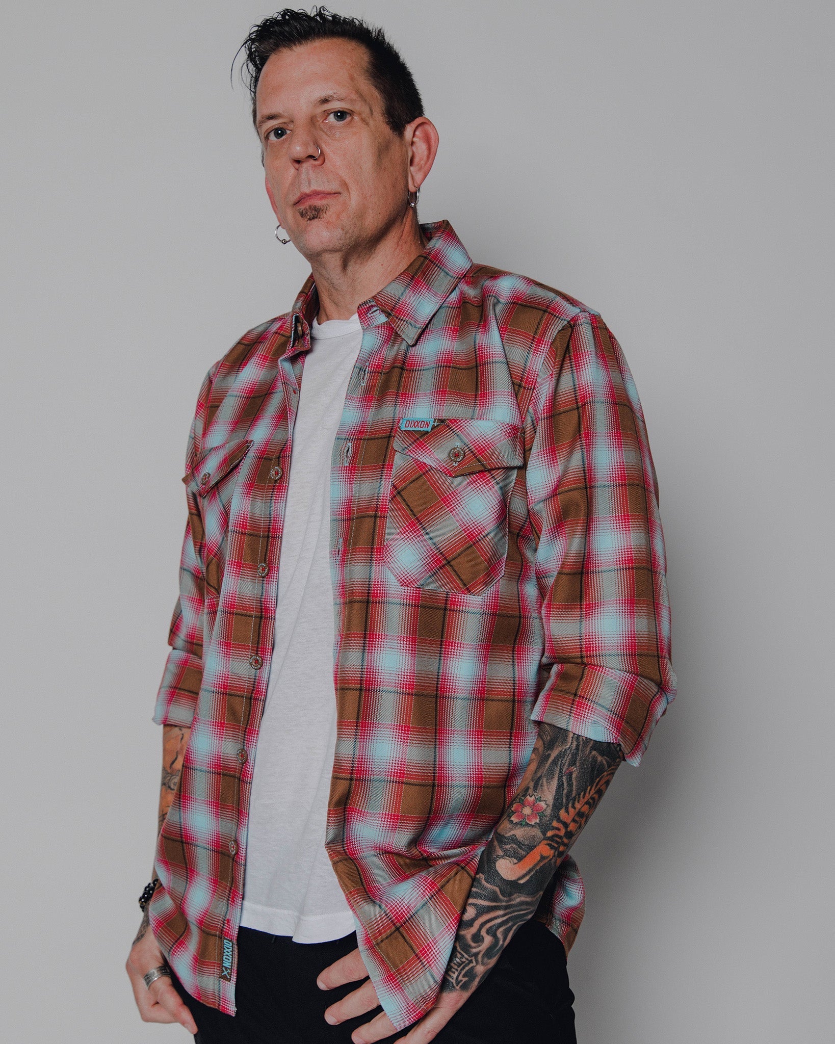 Club Tattoo Snake & Eagle Flannel
