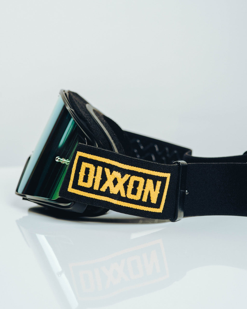 Contender MX Goggles - Black & Gold / REVO Gold Lens