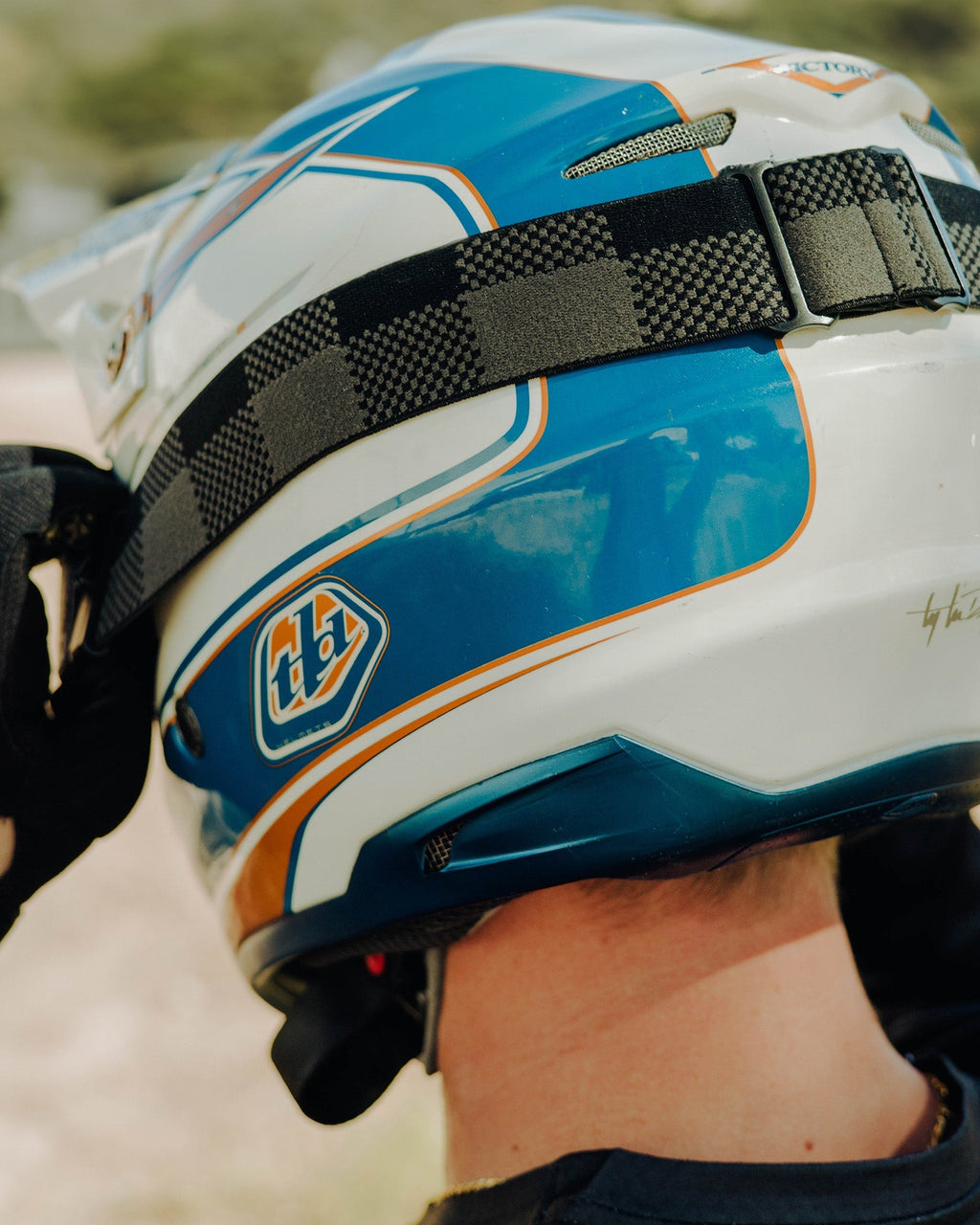 Contender PRO MX Goggles - Gray Plaid / Silver Mirror Lens