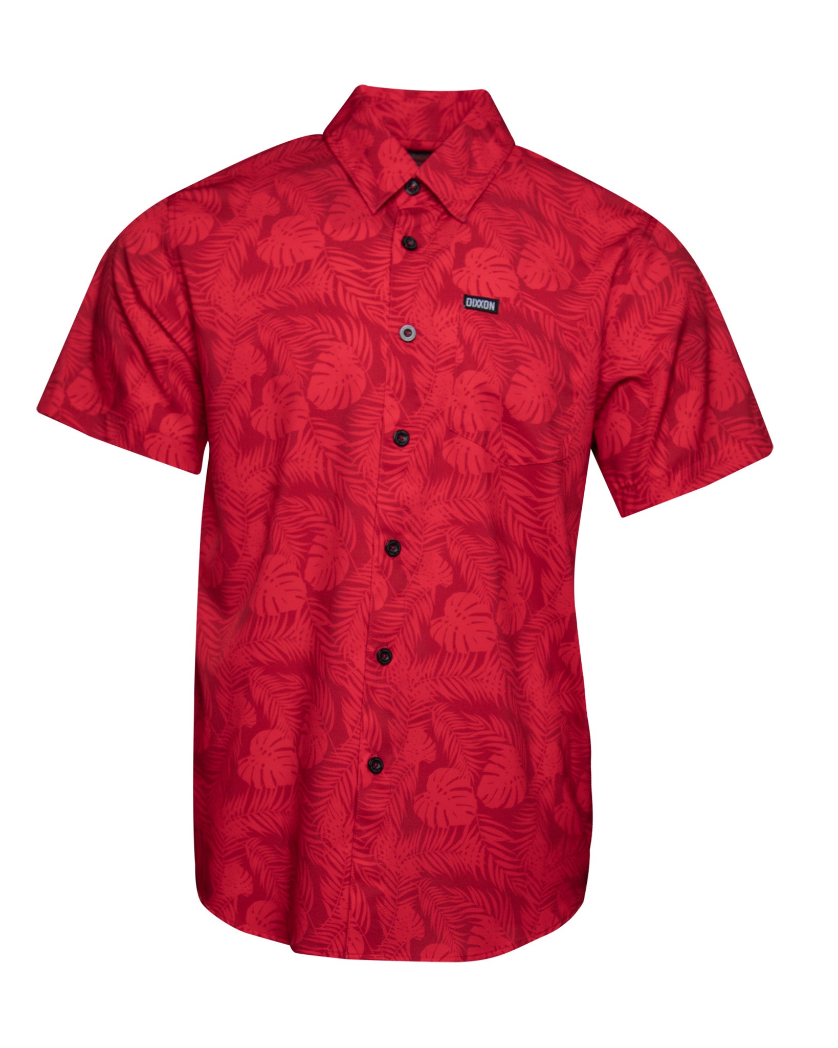 Corcovado Camo Party Shirt - Red