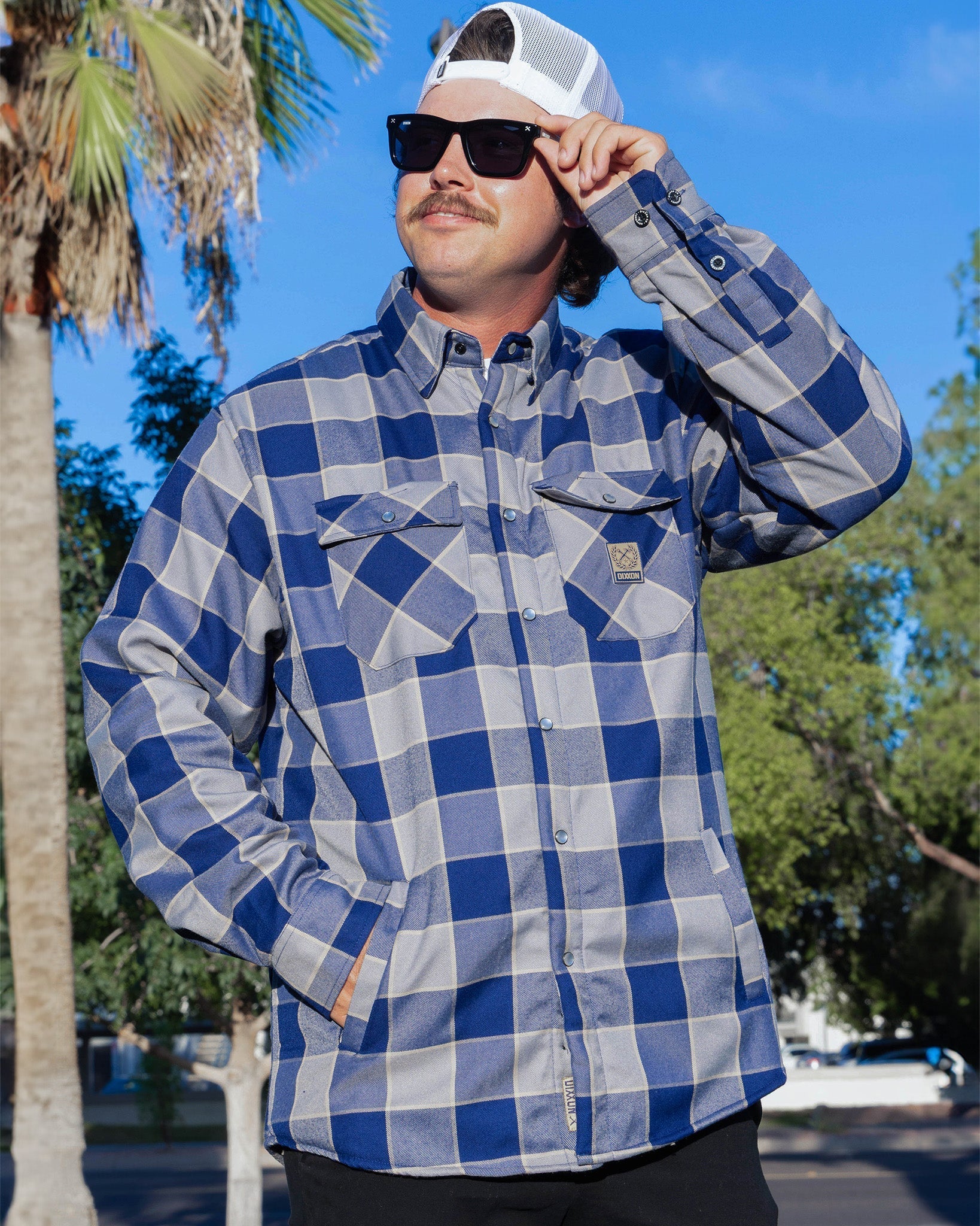 Coronado Sherpa Lined Flannel Jacket