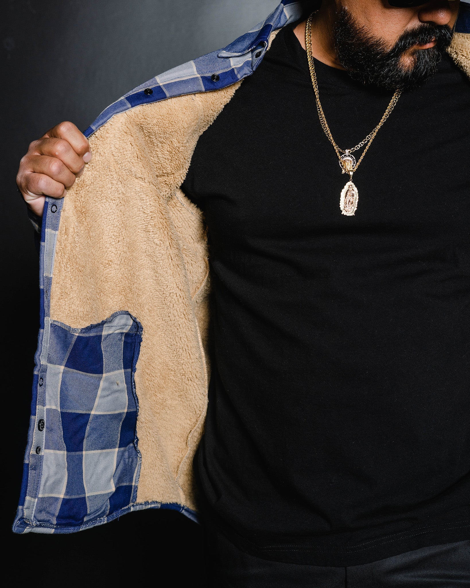 Coronado Sherpa Lined Flannel Jacket