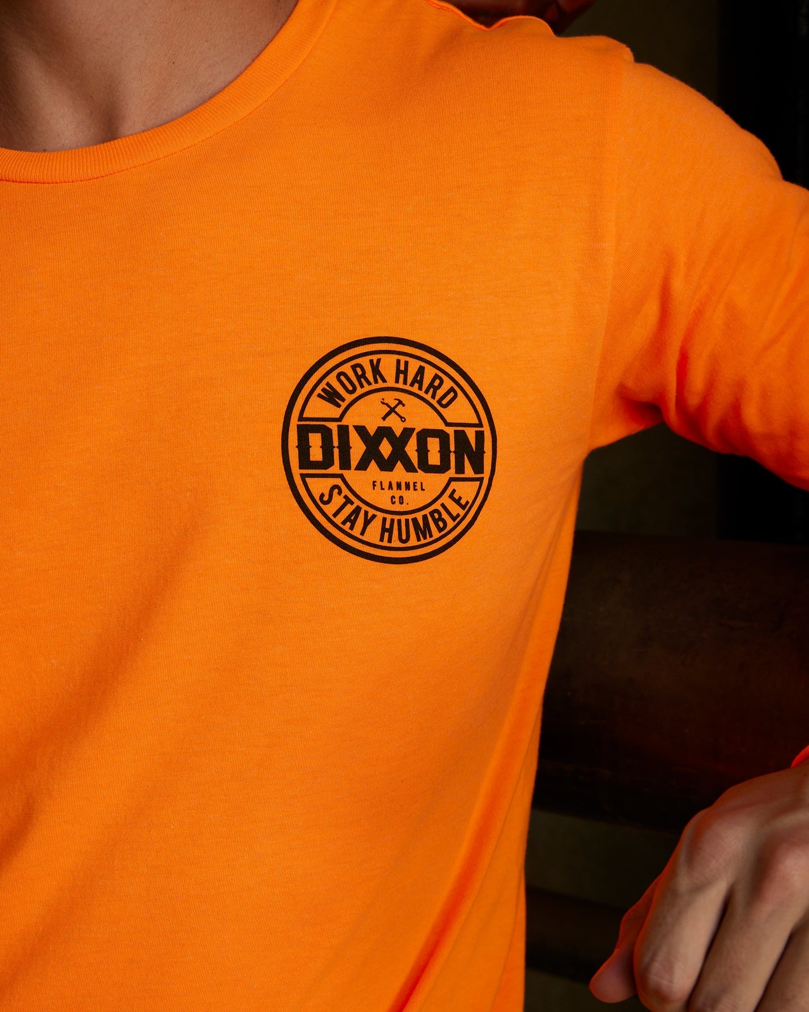 Corpo Hi Vis Long Sleeve T-Shirt - Orange