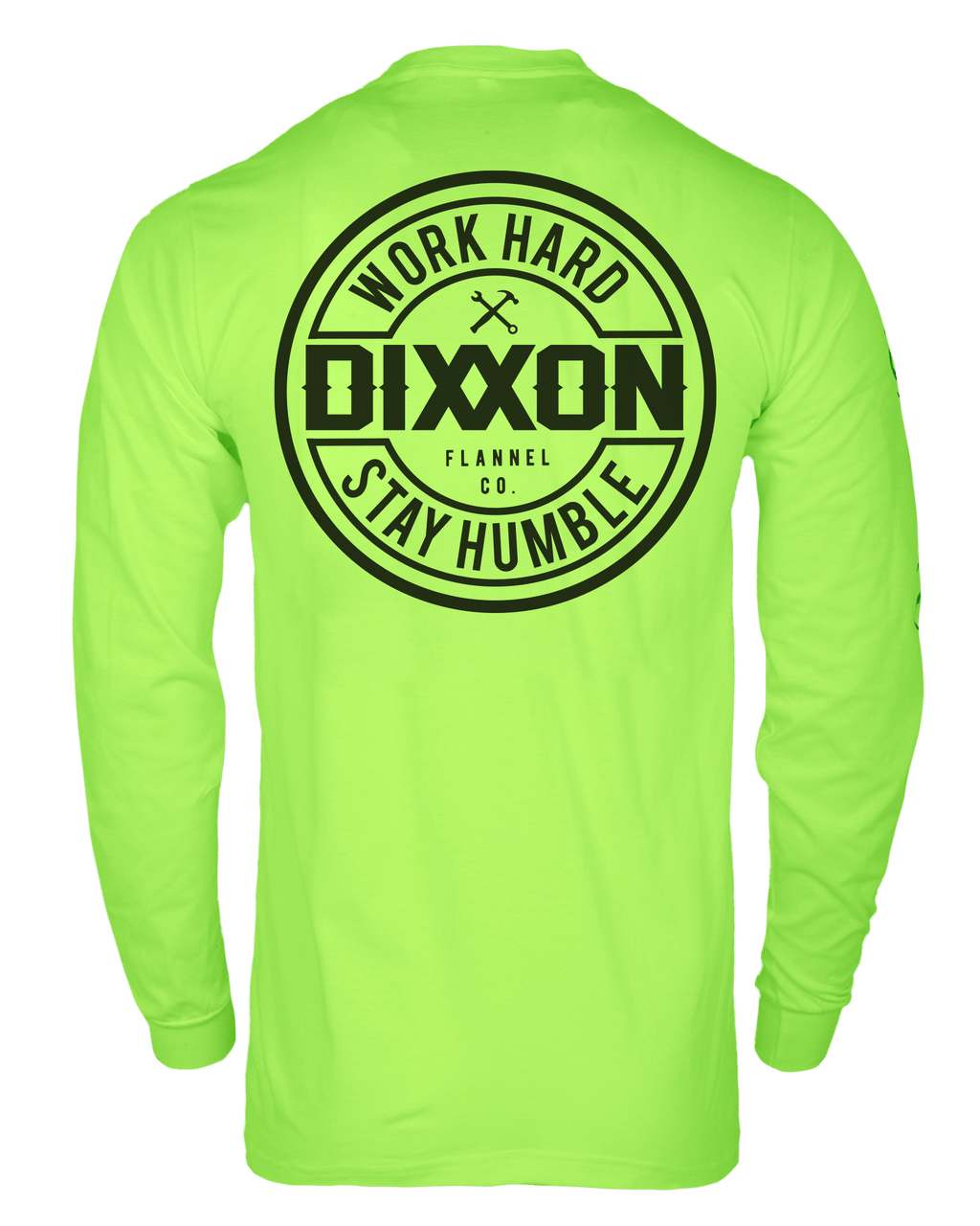 Corpo Hi Vis Long Sleeve T-Shirt - Safety Green
