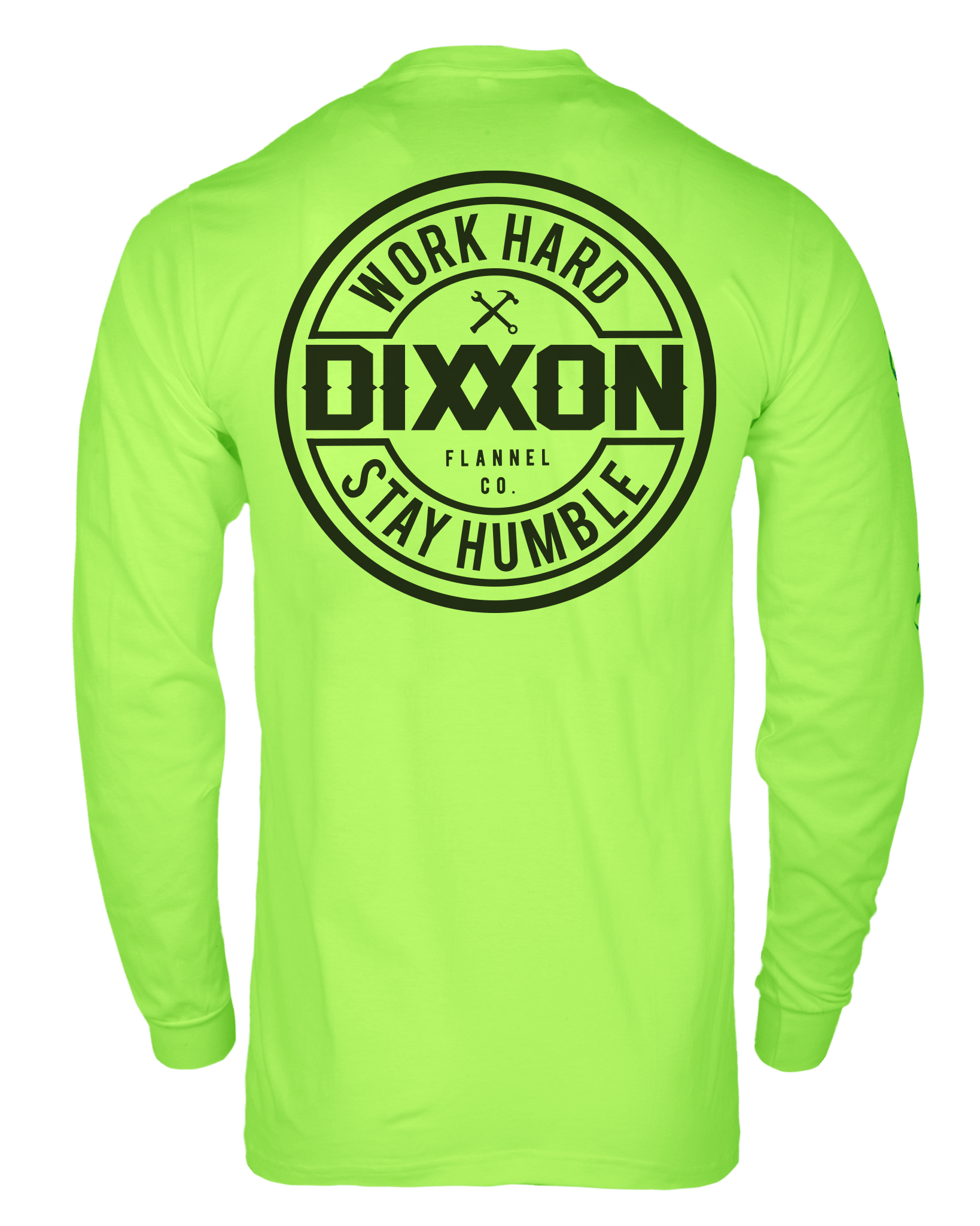 Corpo Hi Vis Long Sleeve T-Shirt - Safety Green