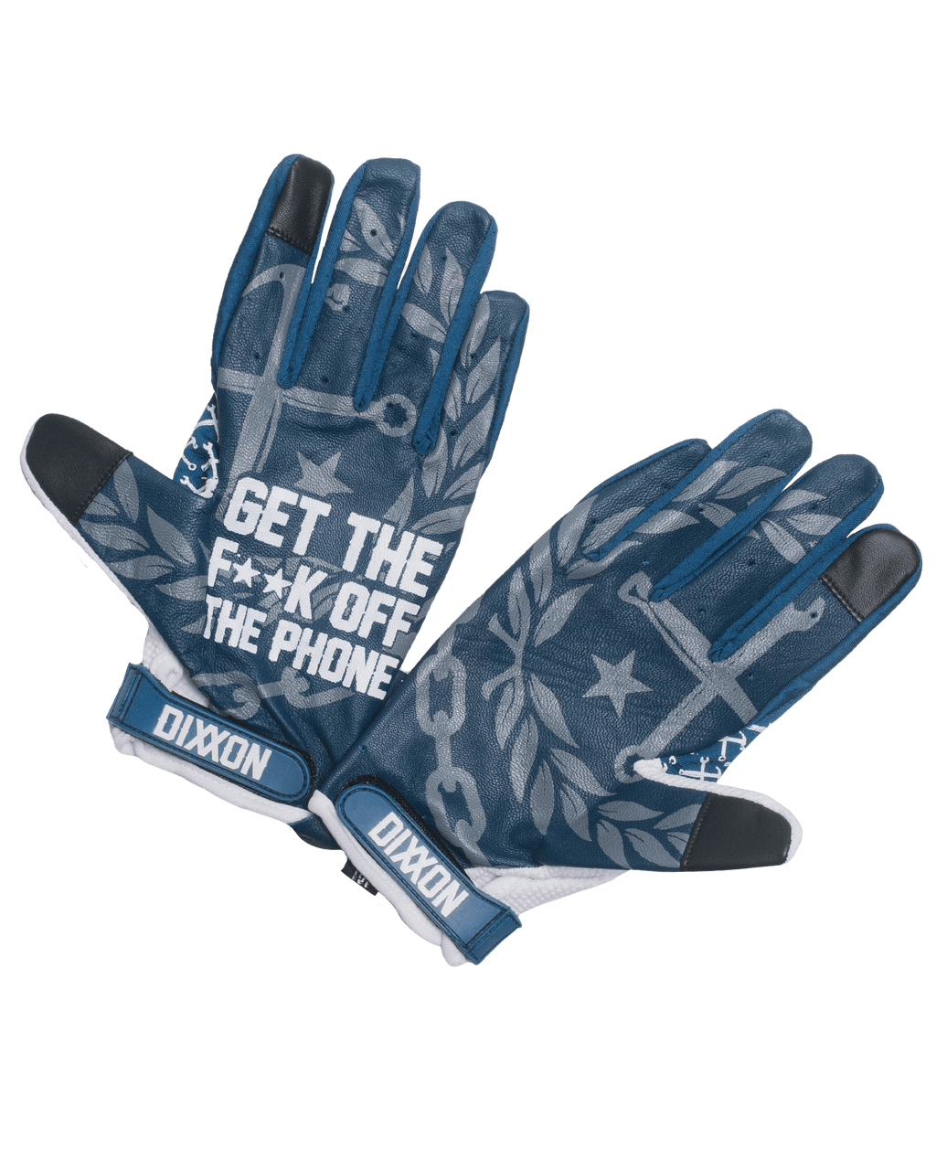 Corpo Moto Gloves - Navy & White
