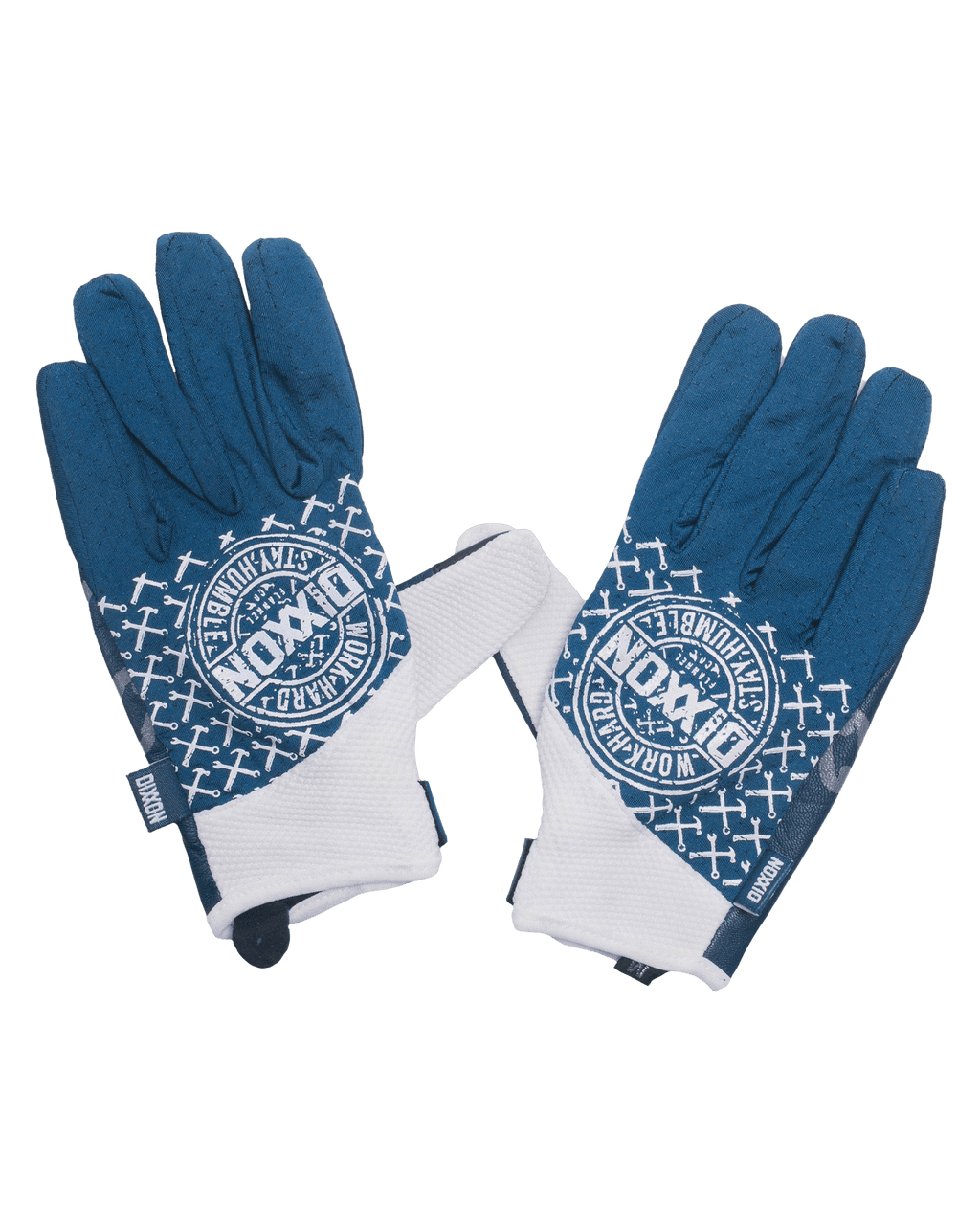 Corpo Moto Gloves - Navy & White