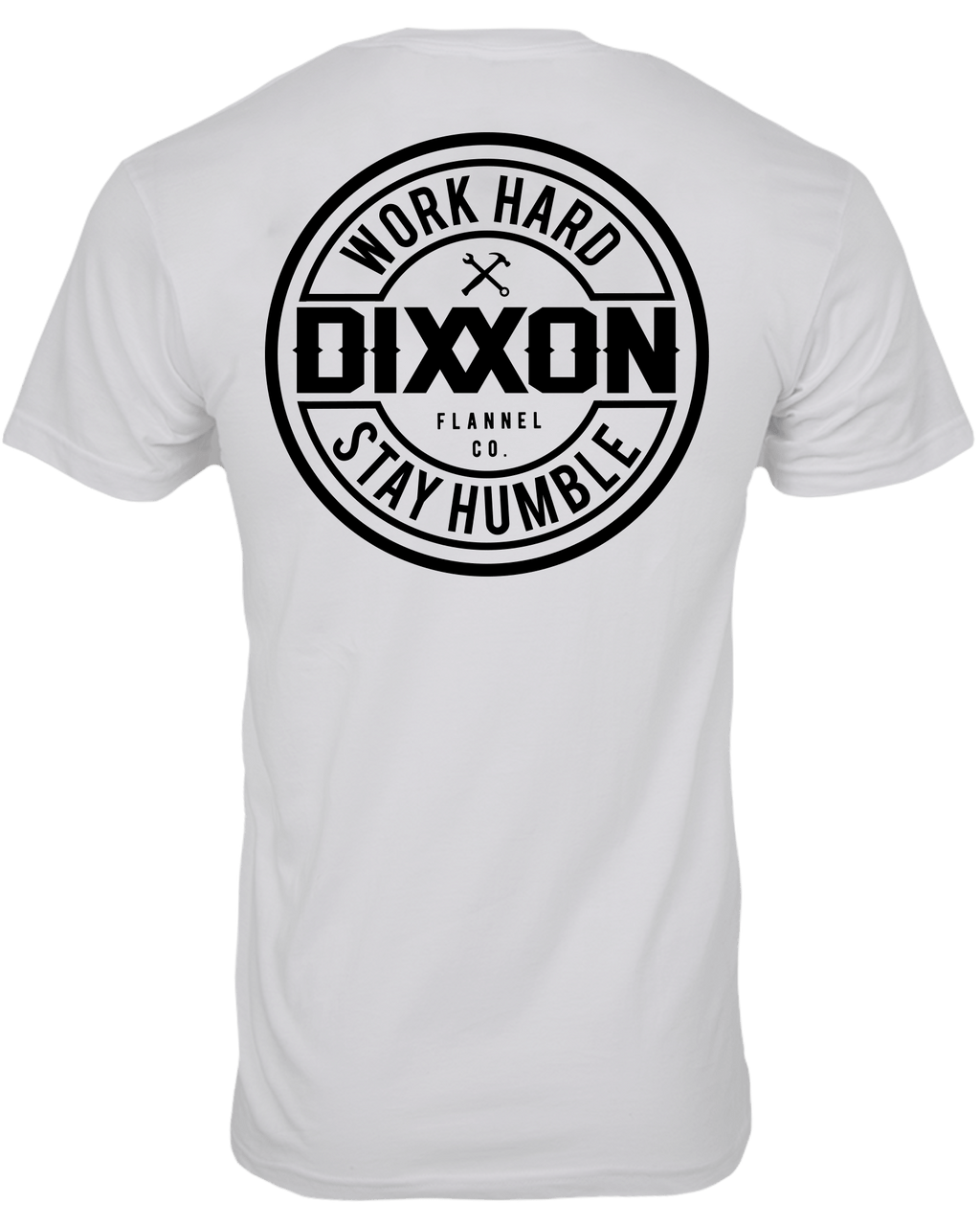 Black Corpo T-Shirt - White