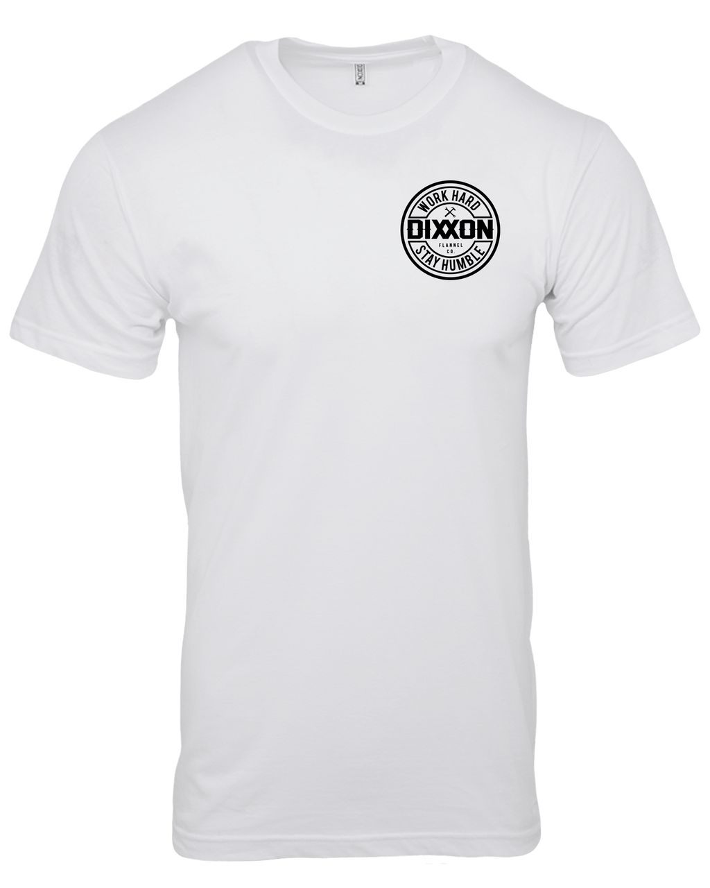 Black Corpo T-Shirt - White
