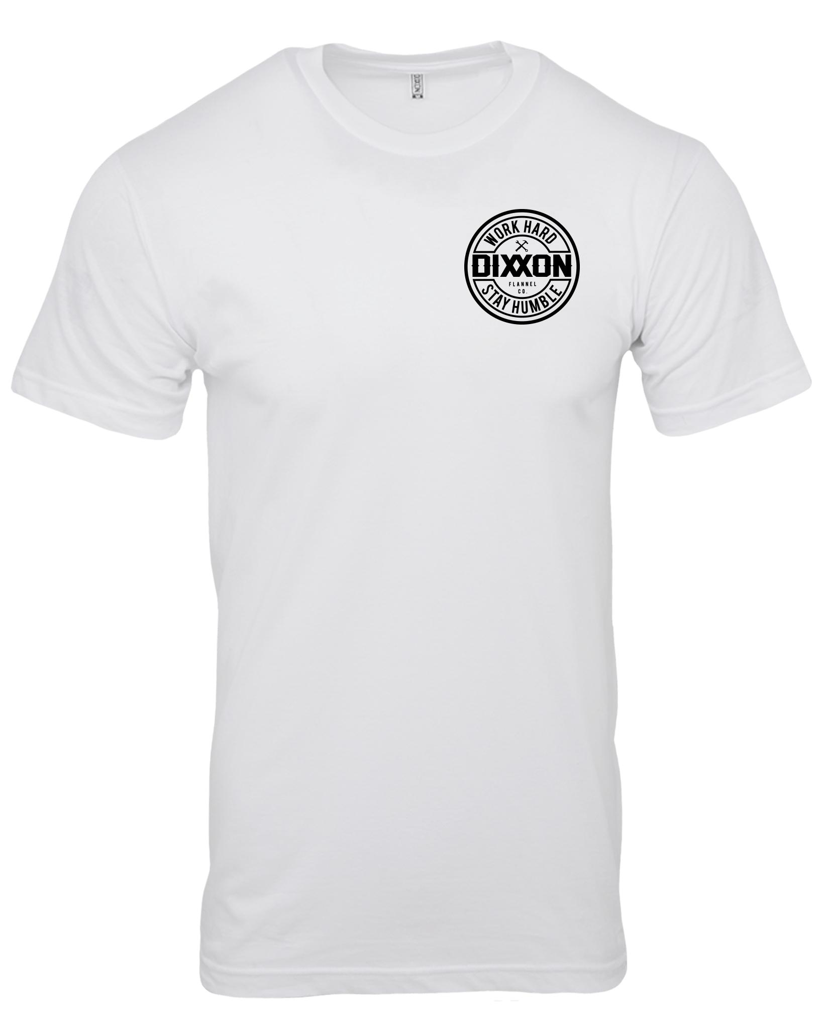 Black Corpo T-Shirt - White