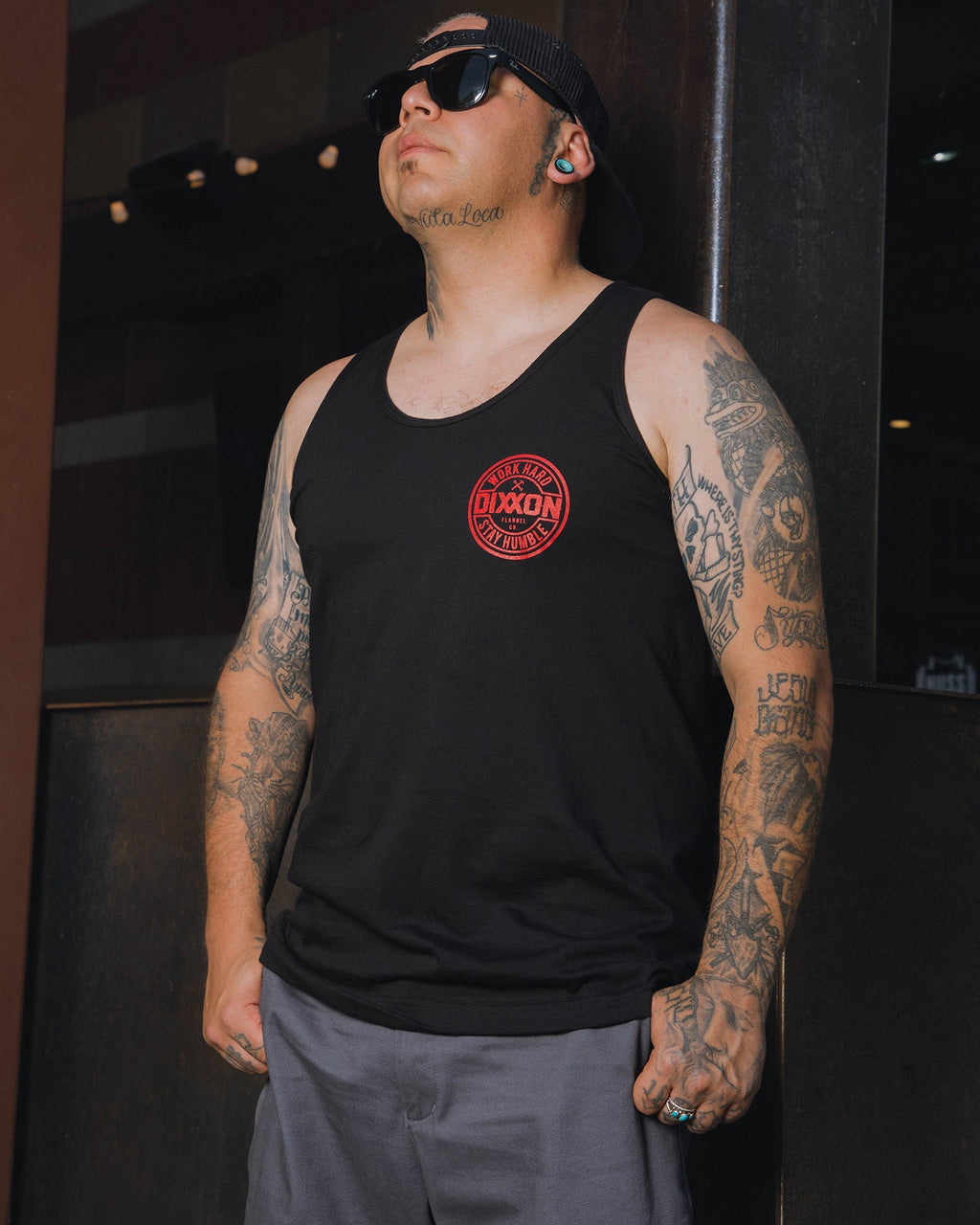 Corpo Tank - Black & Red