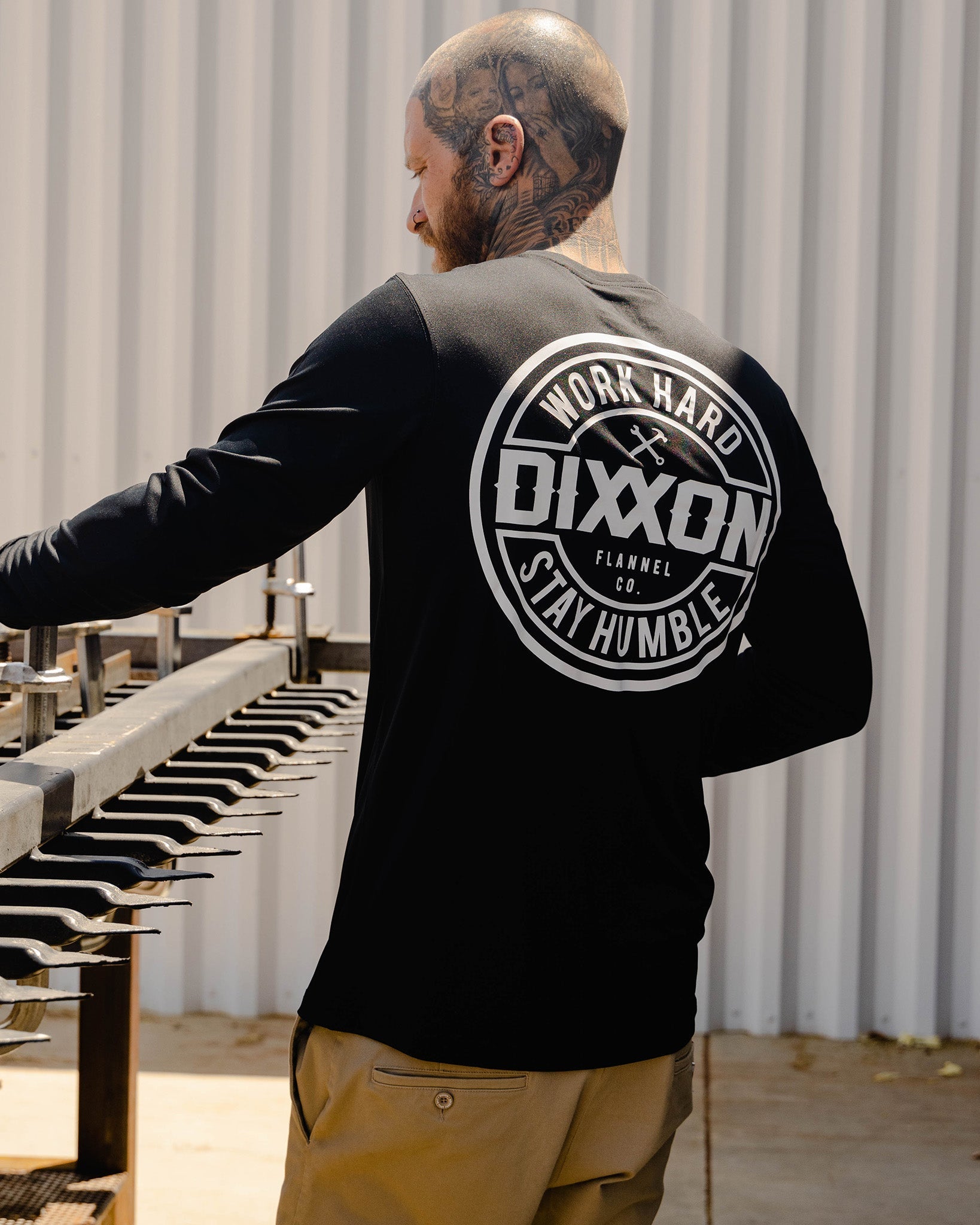 Corpo UV Long Sleeve T-Shirt - Black