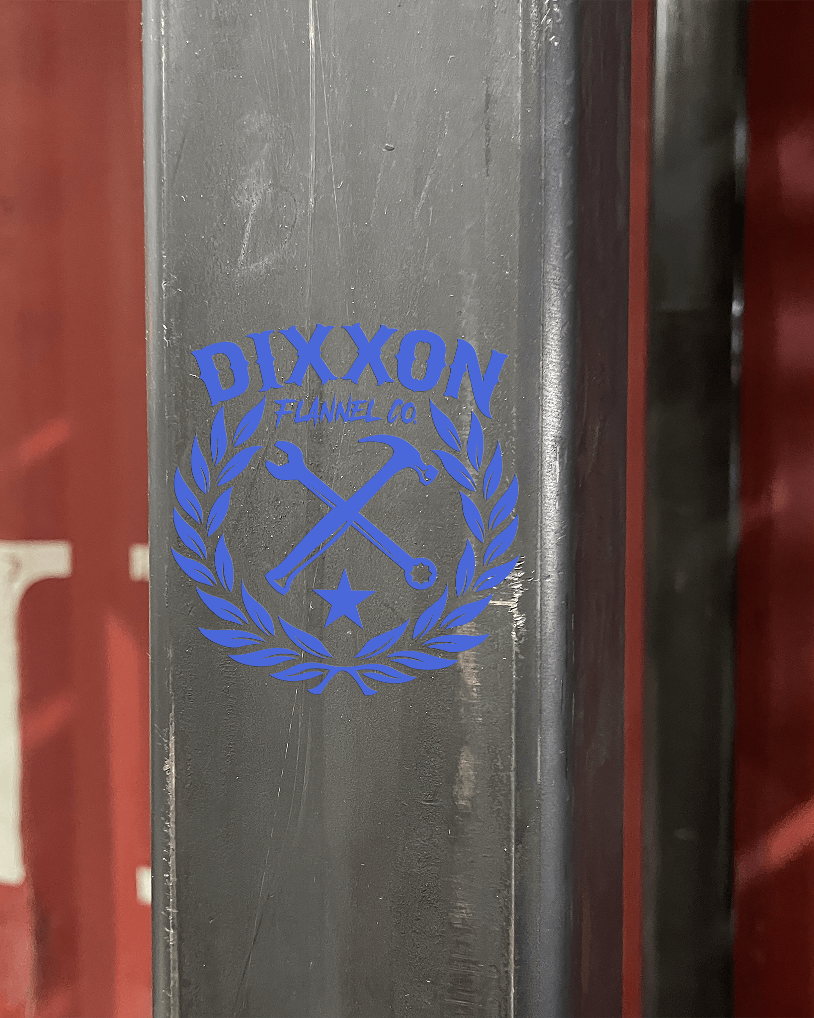 Crest 5" Die Cut Sticker