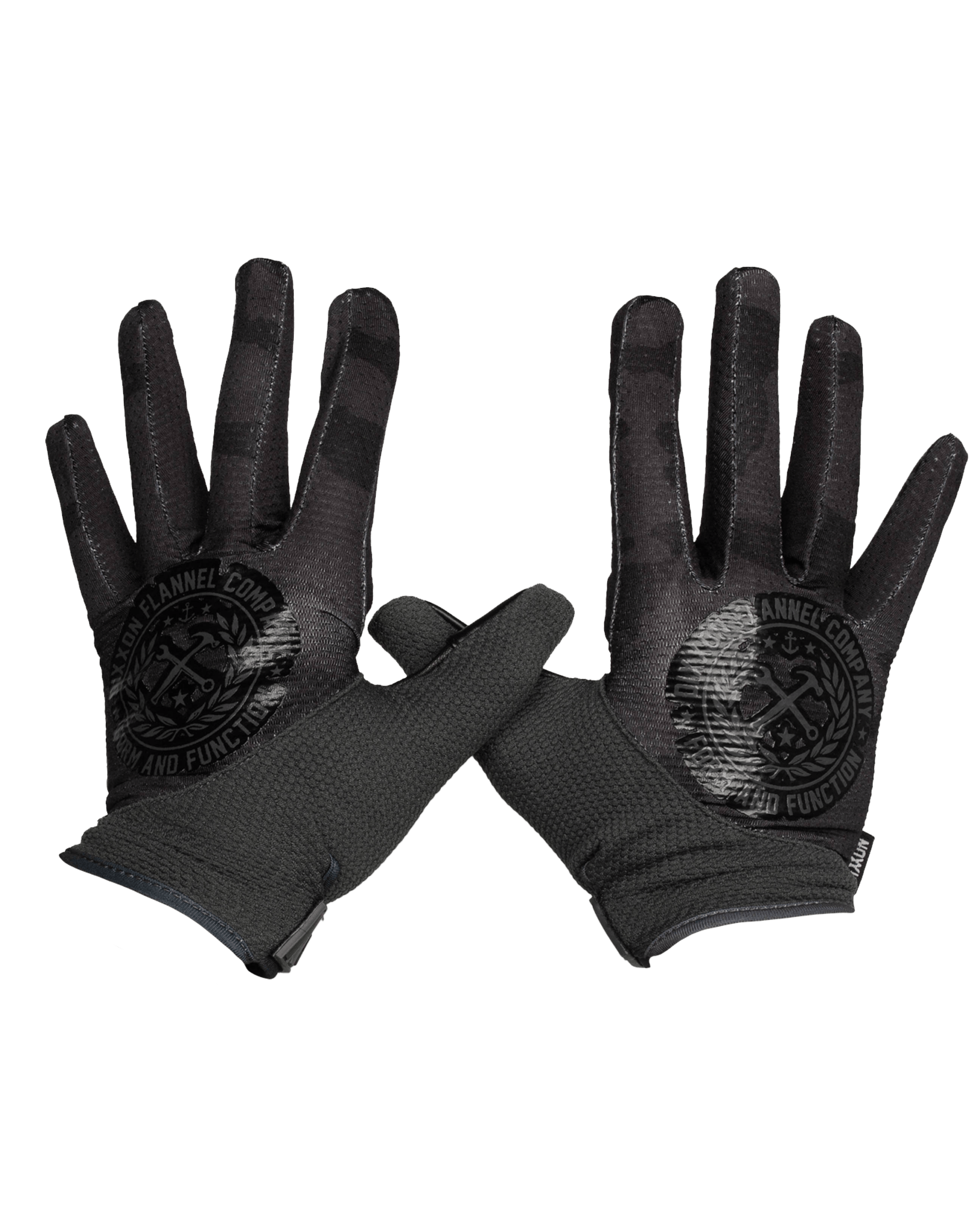 Crest Moto Gloves - Black Camo