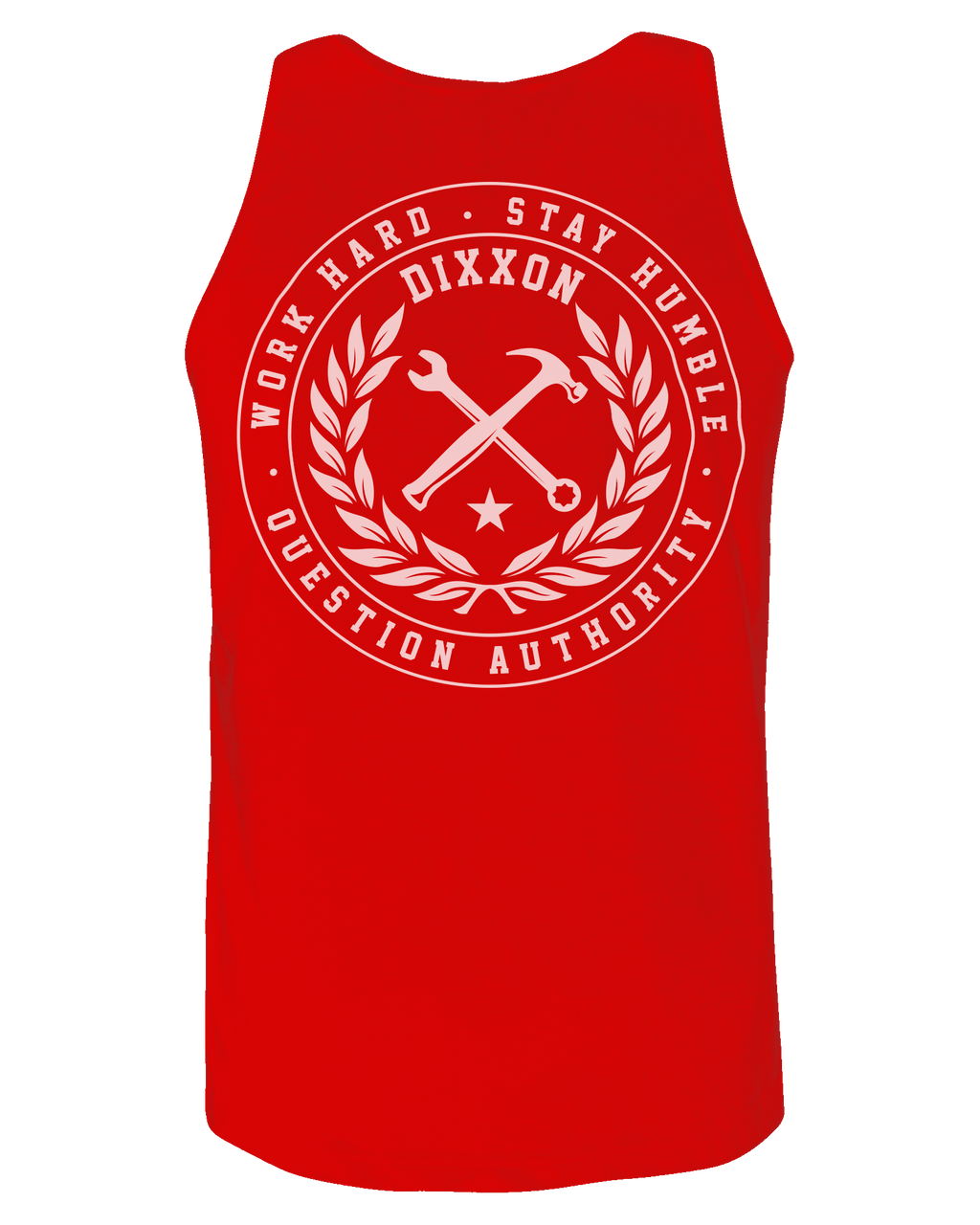 Crested Tank - Red & White