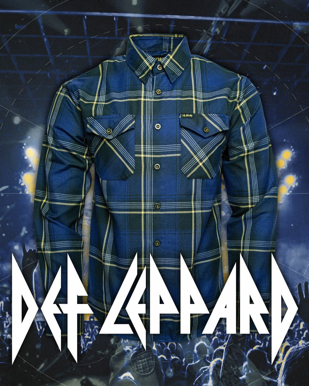 Def Leppard 'On Through the Night' Flannel