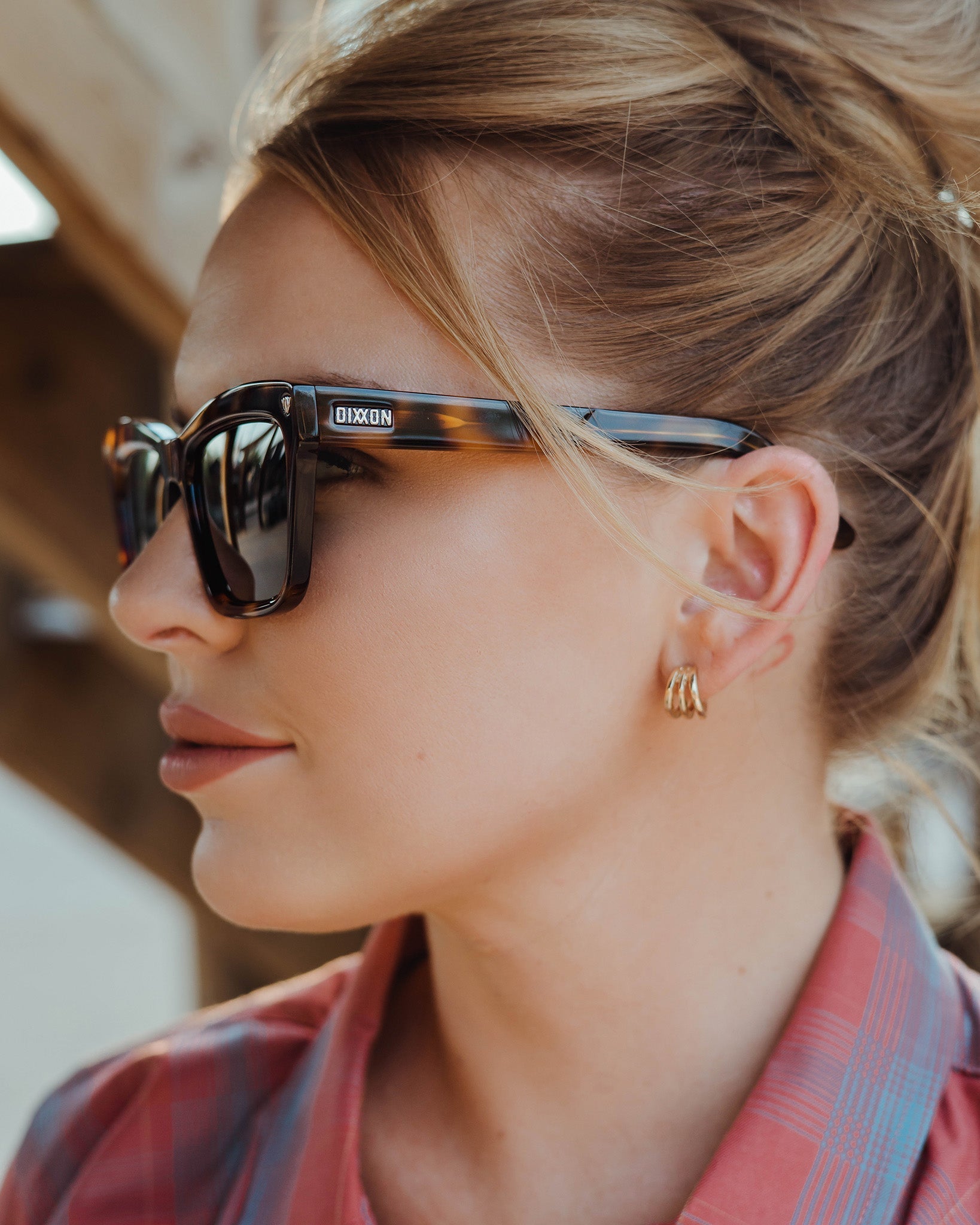 Deville Sunglasses - Havana Tortoise & G15