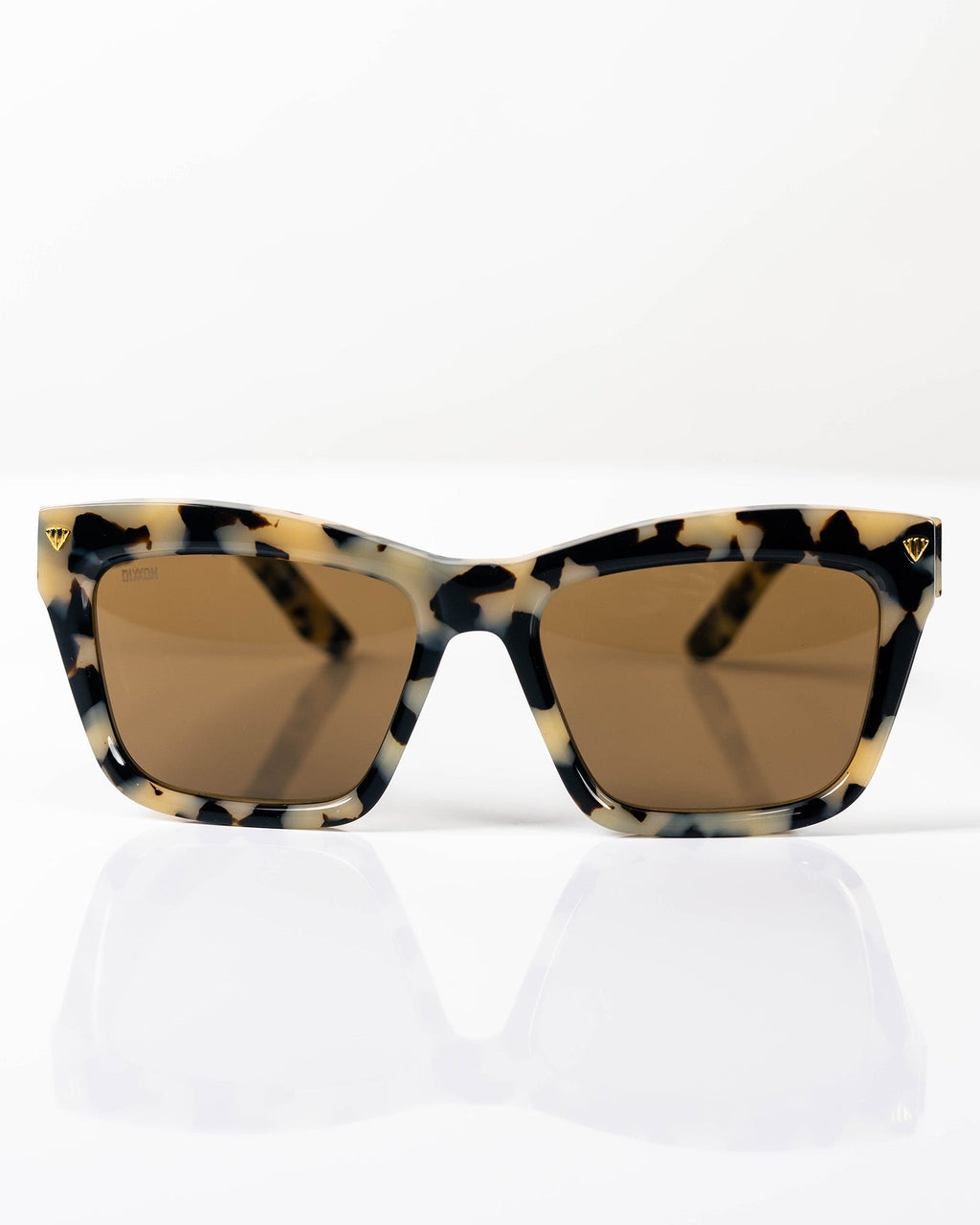 Deville Sunglasses - Ivory Tortoise & Bronze