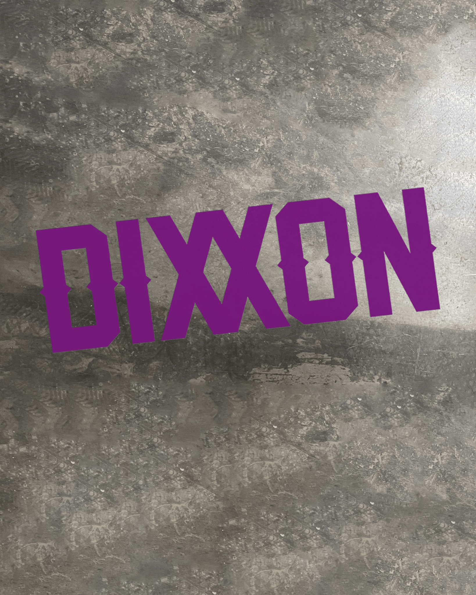 Dixxon 18" Die Cut Sticker