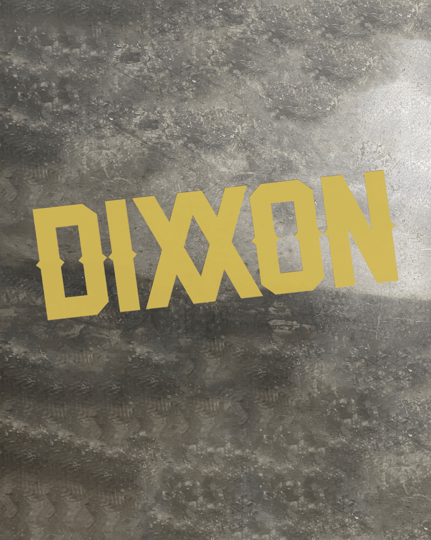 Dixxon 18" Die Cut Sticker