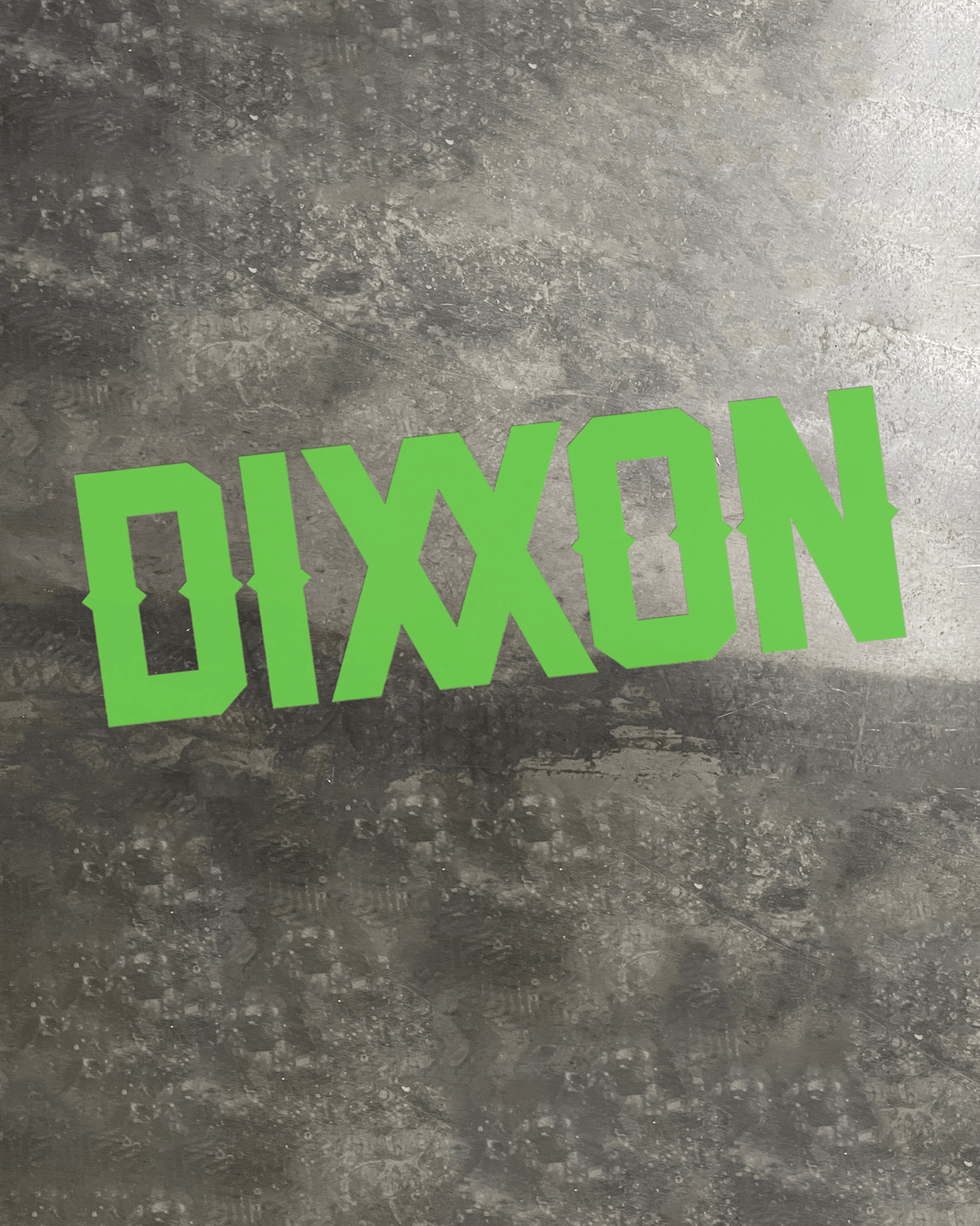 Dixxon 18" Die Cut Sticker