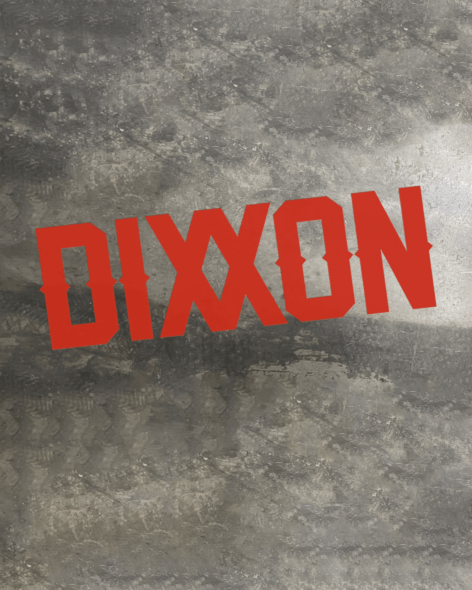 Dixxon 18" Die Cut Sticker