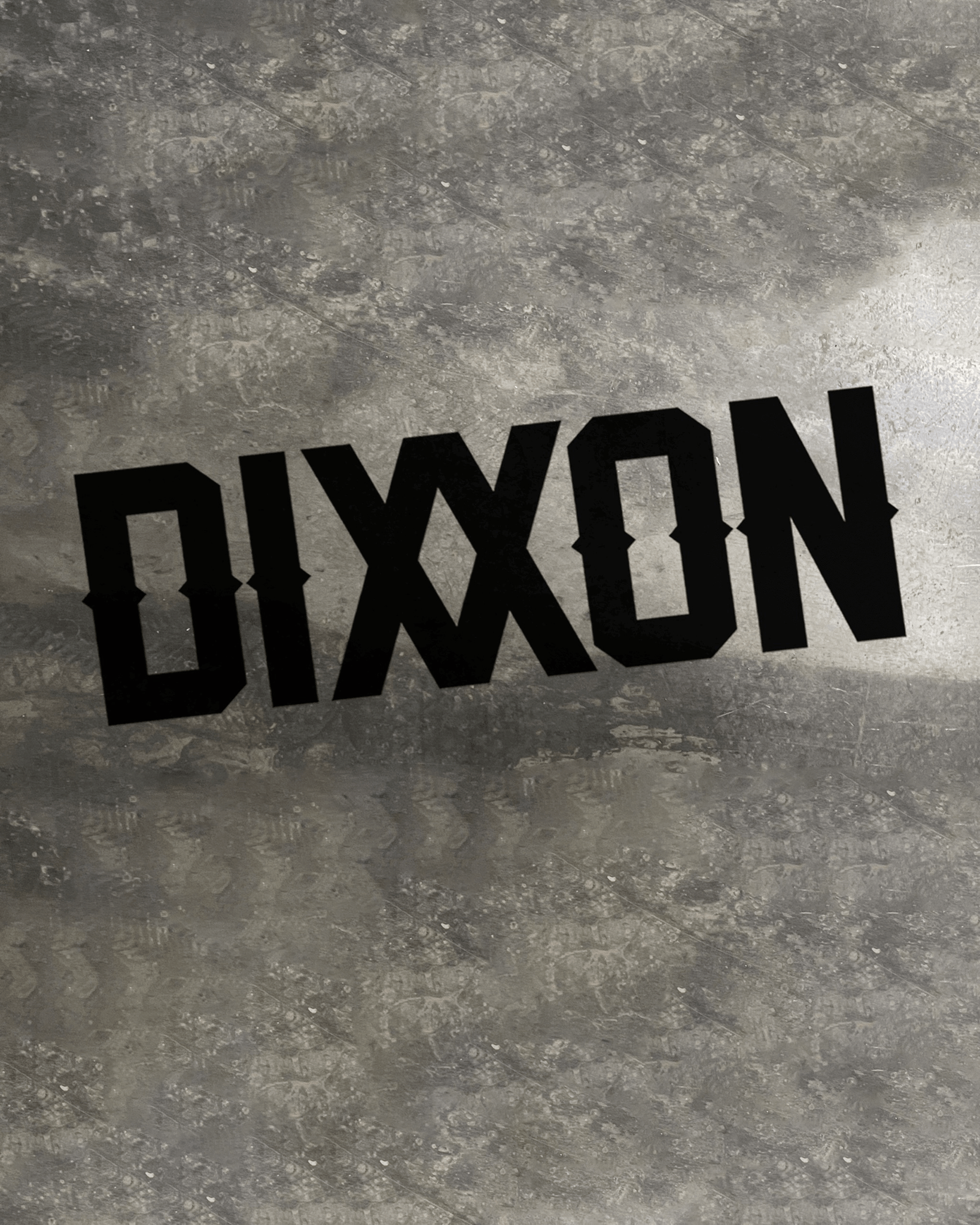 Dixxon 18" Die Cut Sticker