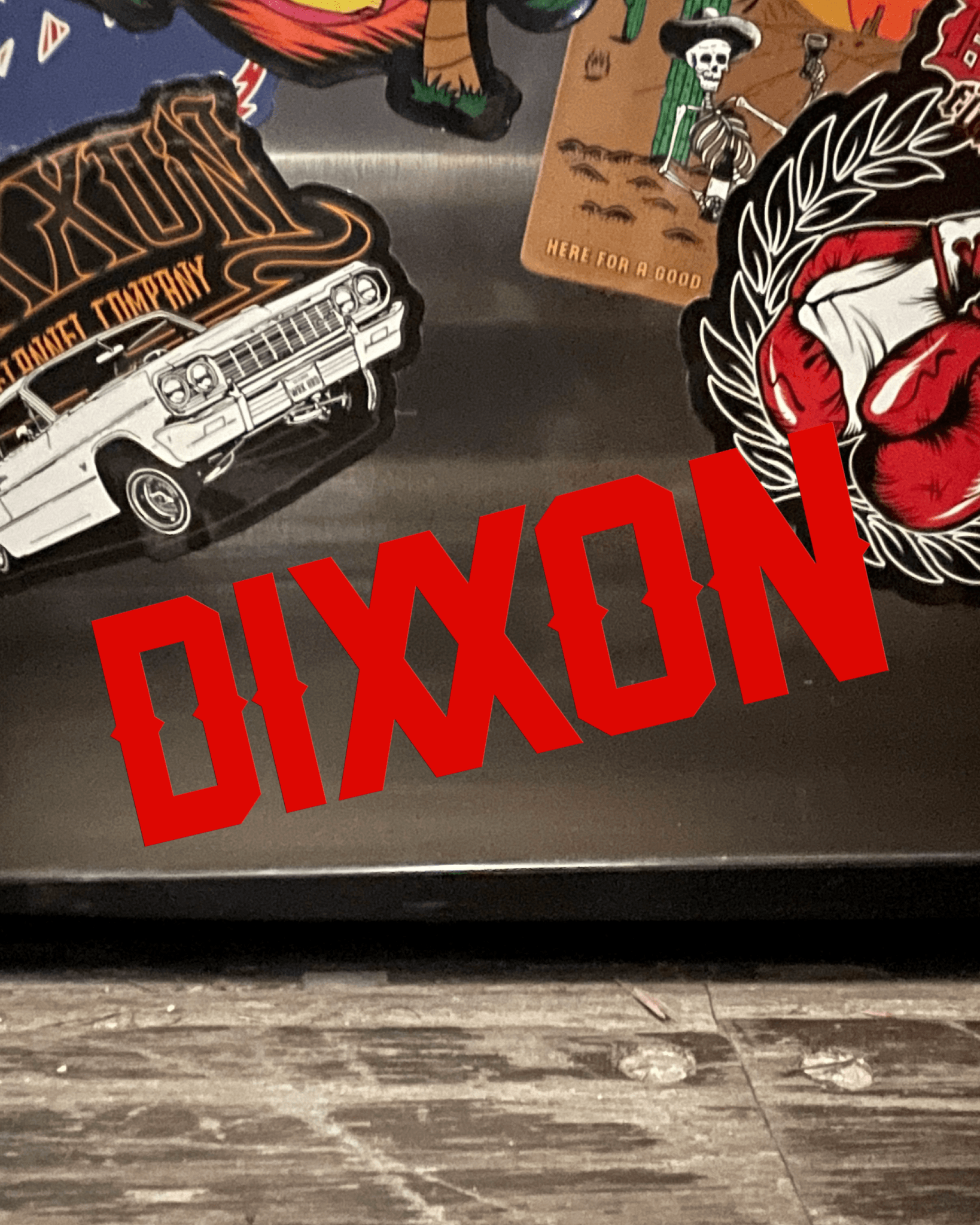 Dixxon 3" Die Cut Sticker