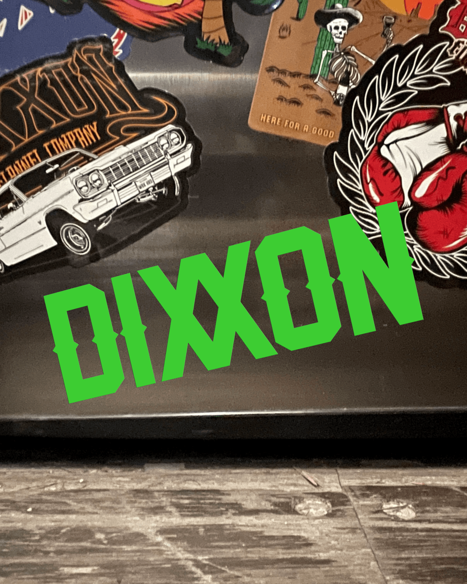 Dixxon 3" Die Cut Sticker
