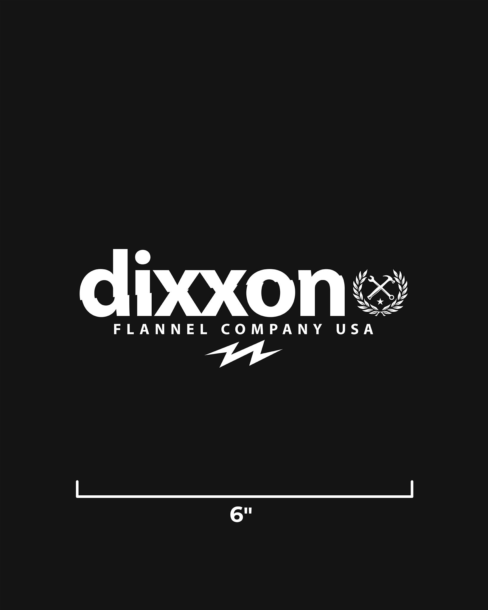 Dixxon Goods 6" Die Cut Sticker