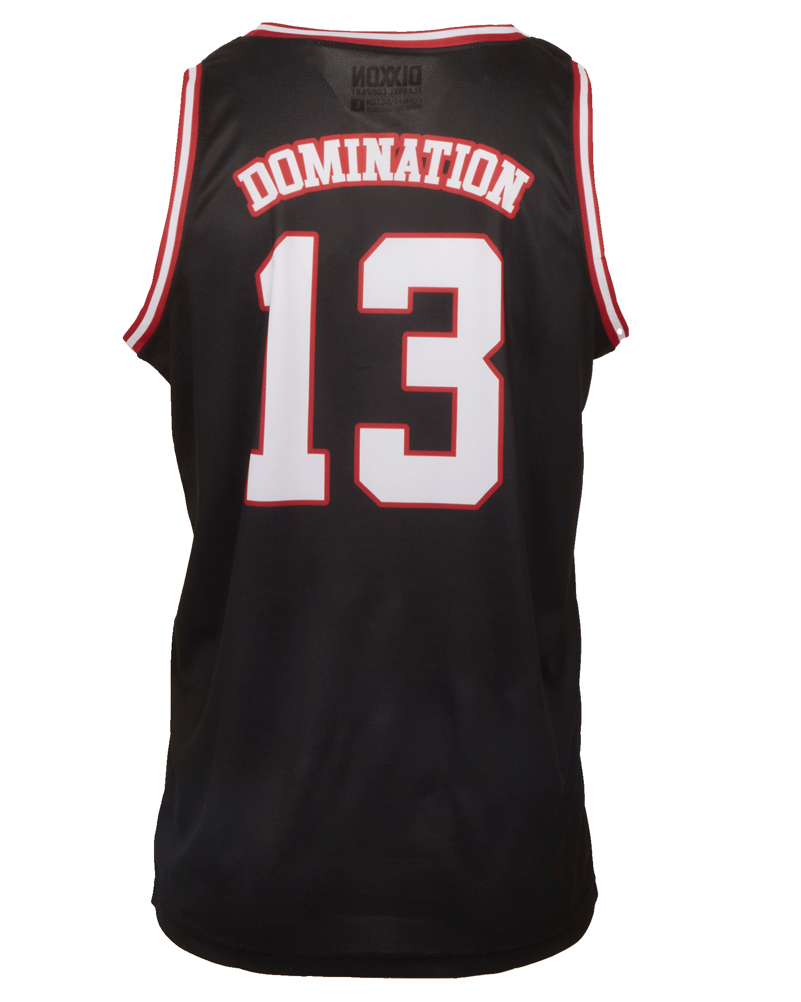 Domination Jersey - Black, Red, & White